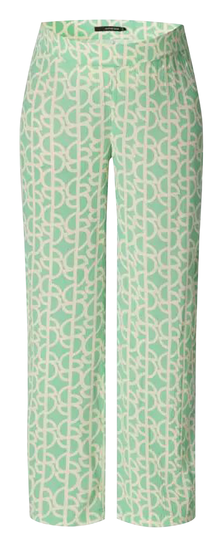 Flowing printed pants SUPERMOM Green
