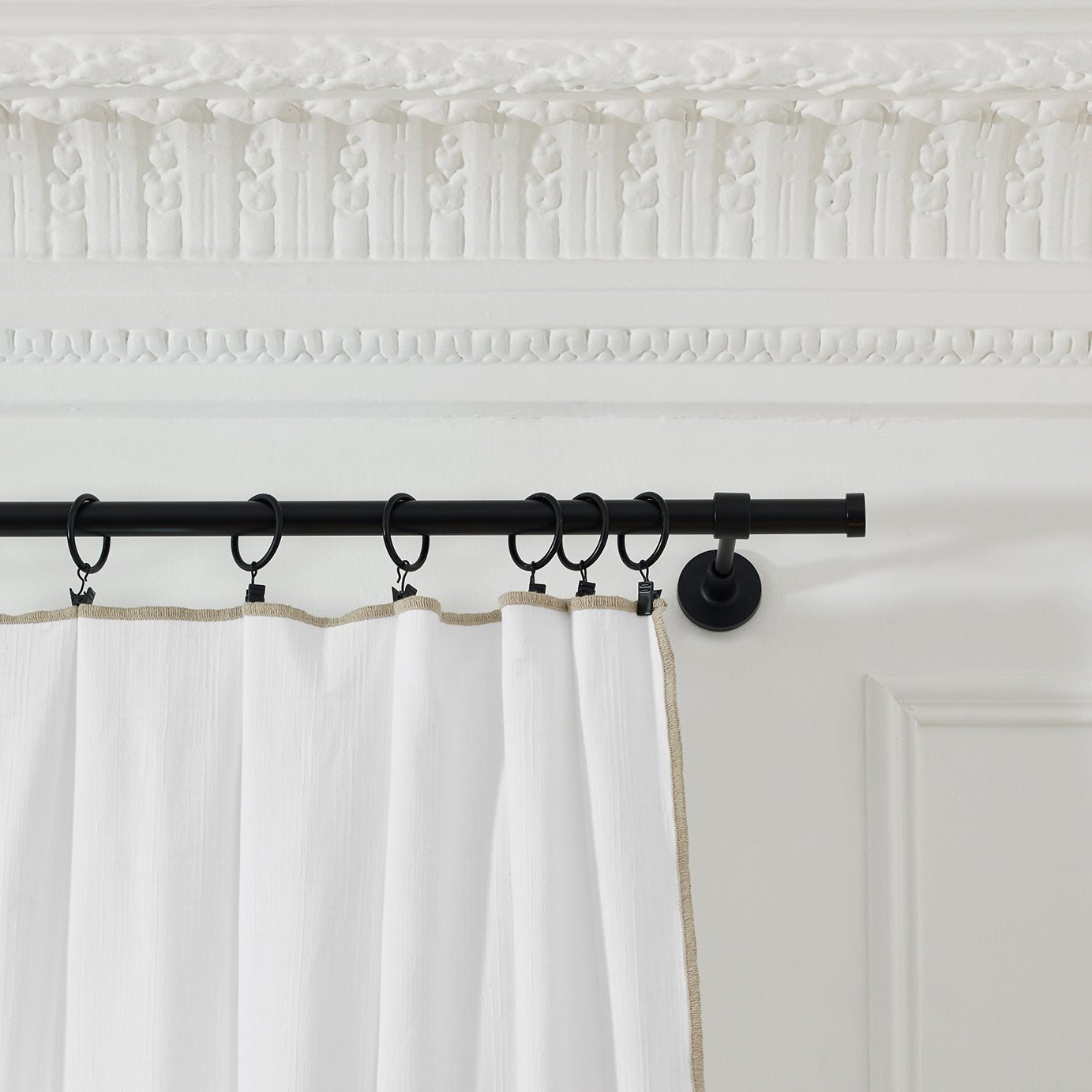 Panel curtain MADURA White