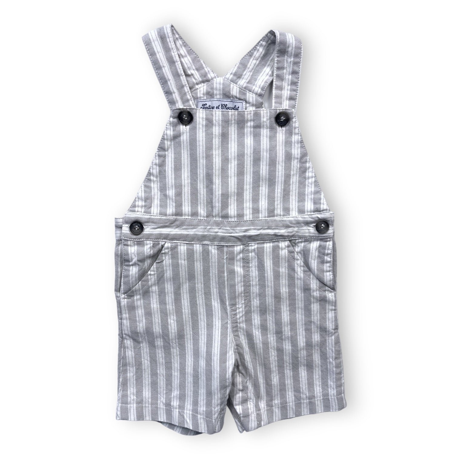 Beige Baby Dungarees - 18 months TARTINE ET CHOCOLAT - seconde-main Beige