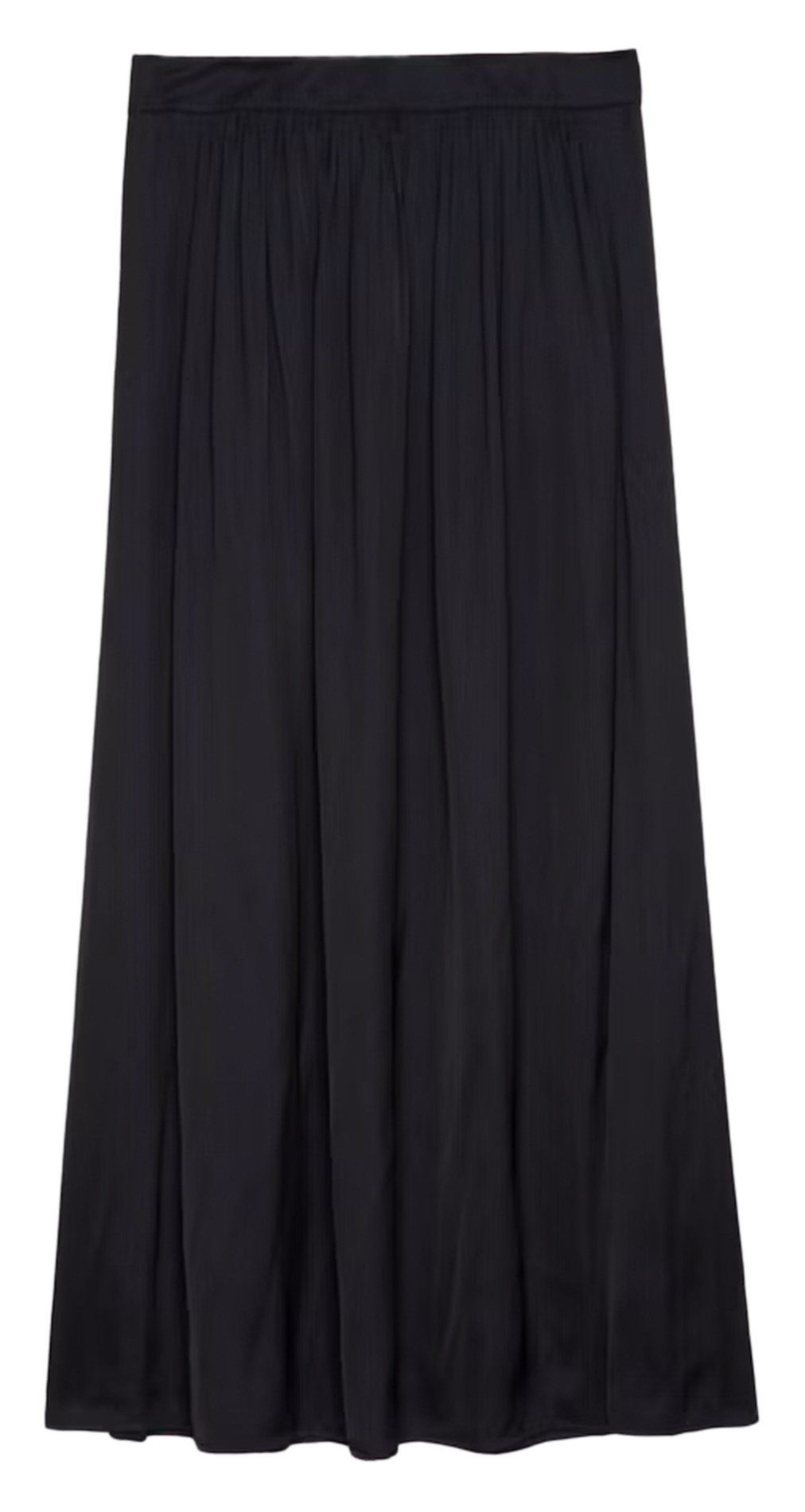 Langer, satinierter Rock ZADIG&VOLTAIRE Schwarz