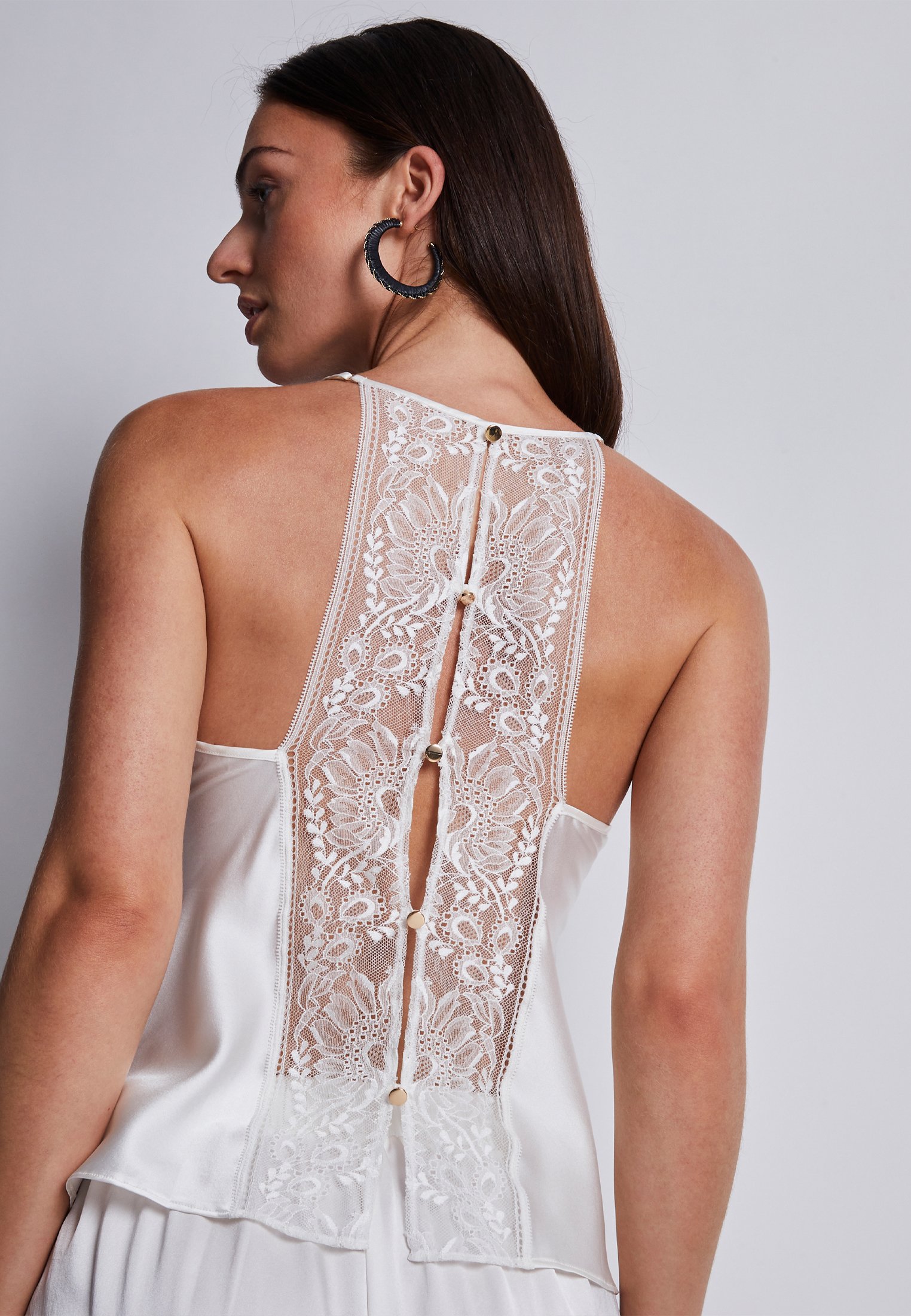 Top à fines bretelles AUBADE Blanc