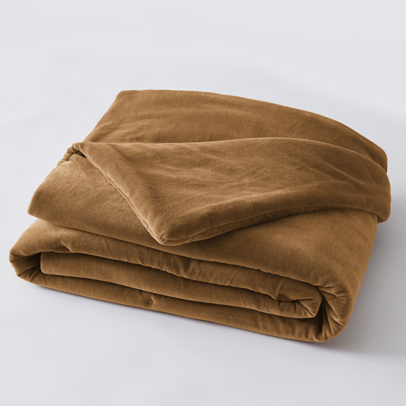Cotton gauze bedspread or end-of-bed throw L'EFFET PAPILLON