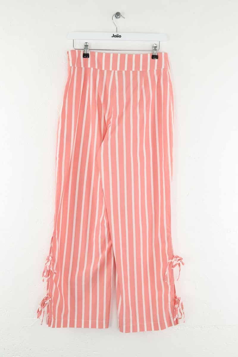 Wide cotton trousers  SEZANE - Seconde main Pink