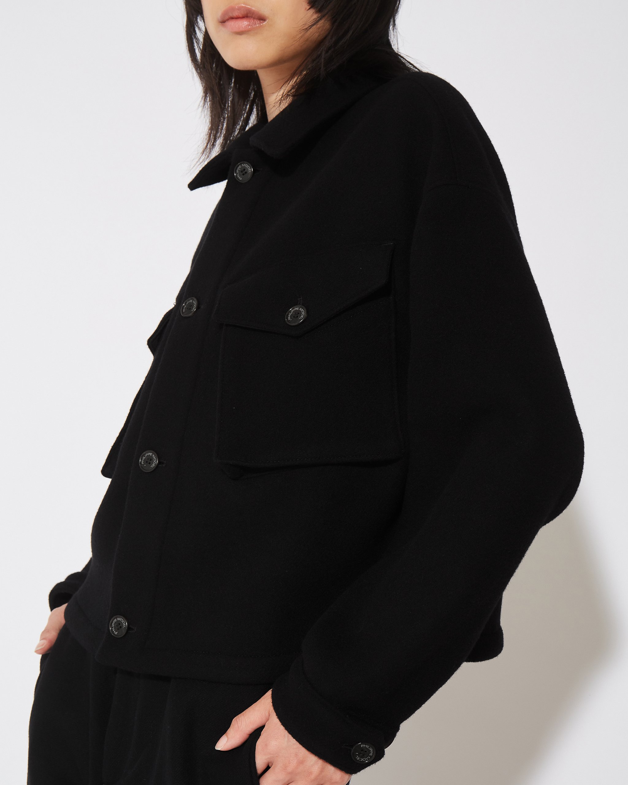 Jacket PHILIPPE MODEL Black