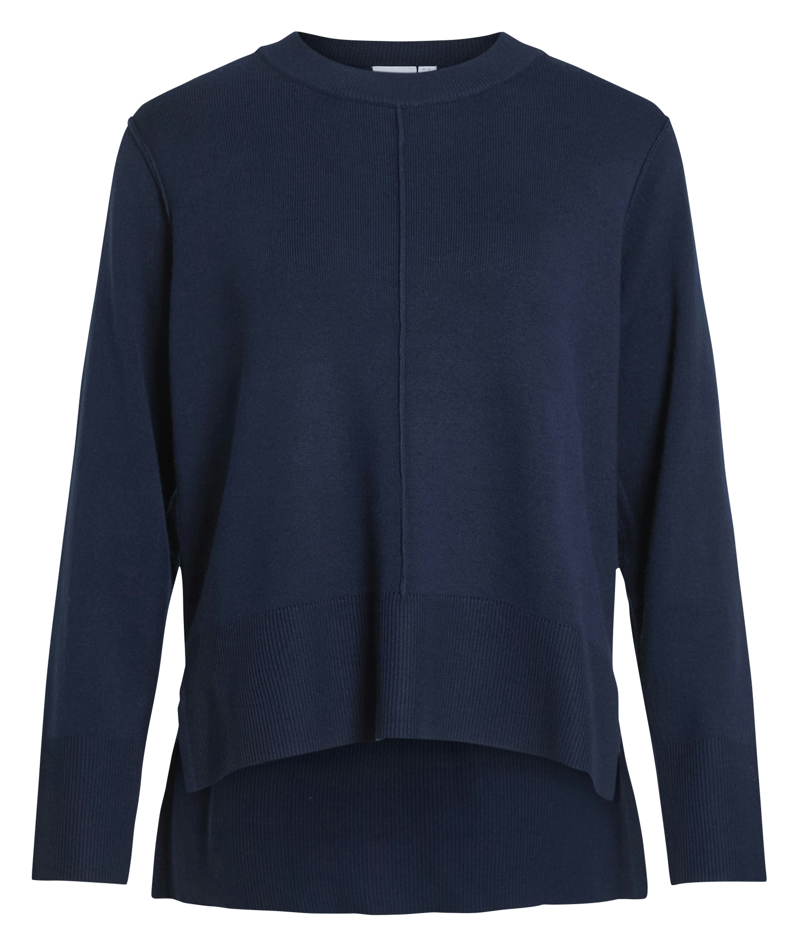 Pull col rond  VILA Bleu