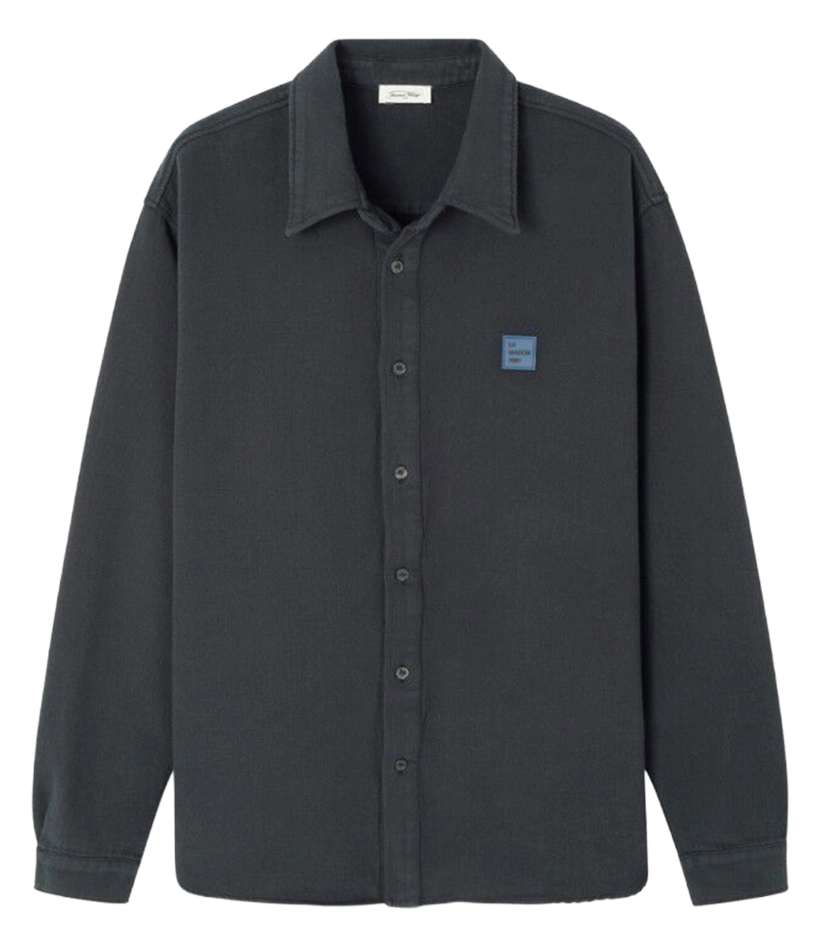 Chemise ample manches longues AMERICAN VINTAGE Noir