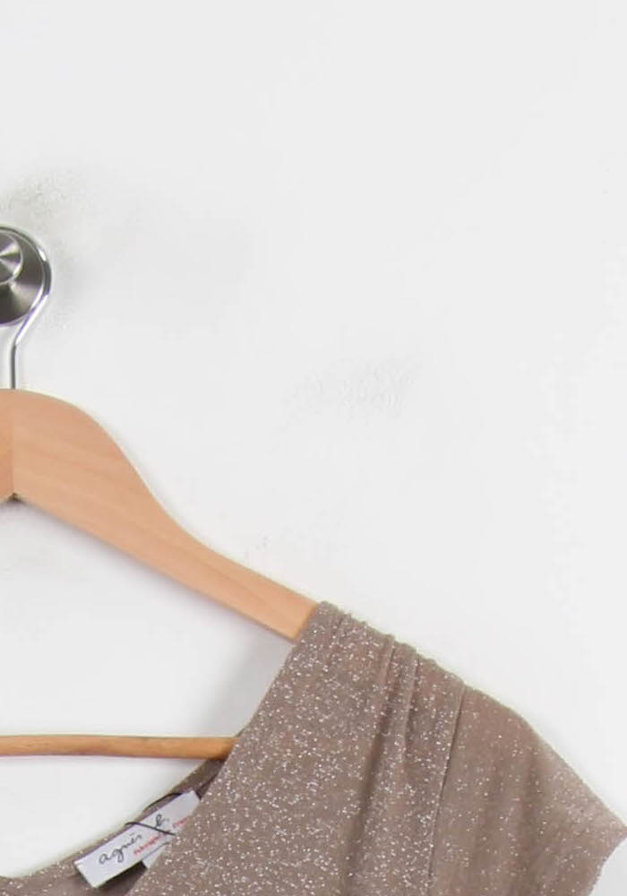 Short & Midi Dress AGNES B. - Seconde Main Beige