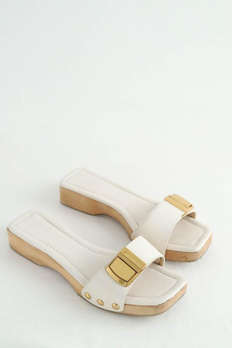 Clogs JACQUEMUS- Seconde Main White