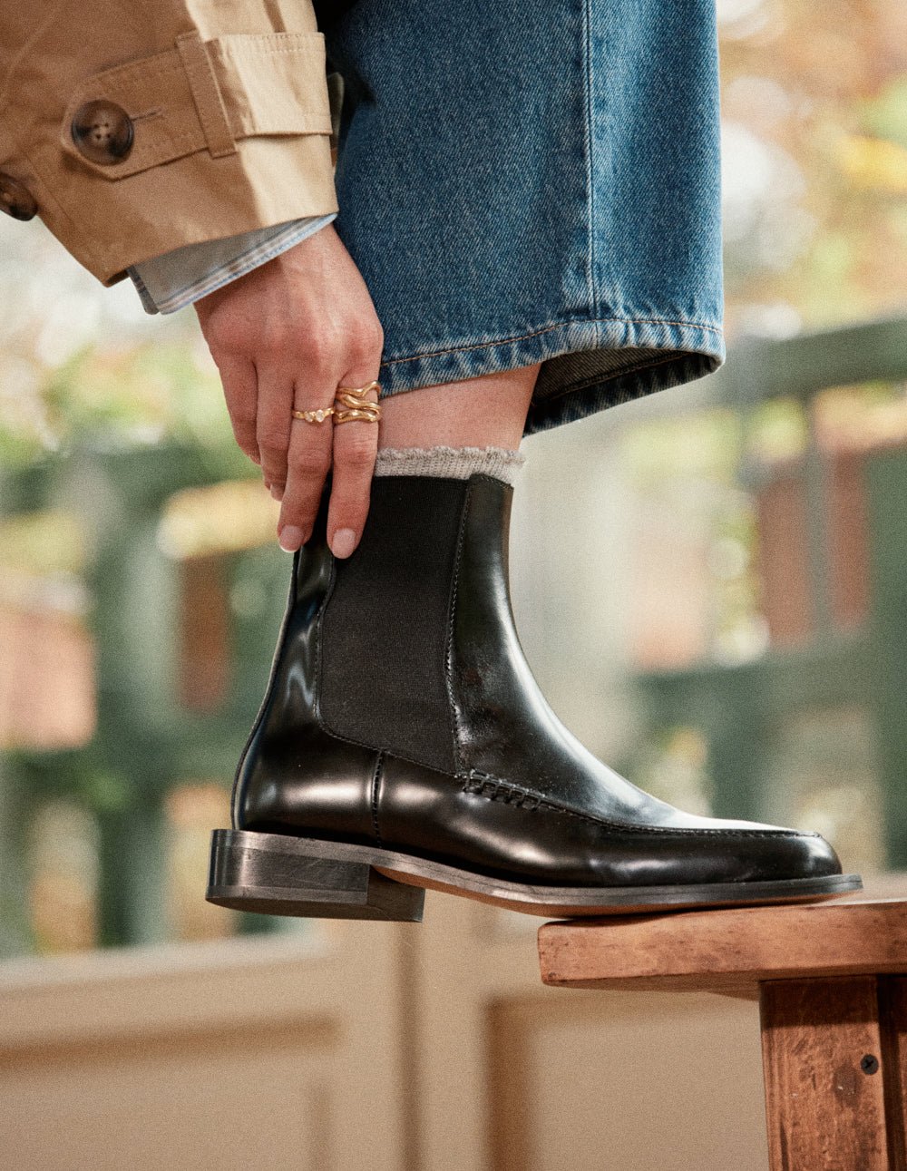 Ankle boots ODAJE EX. M.MOUSTACHE Black