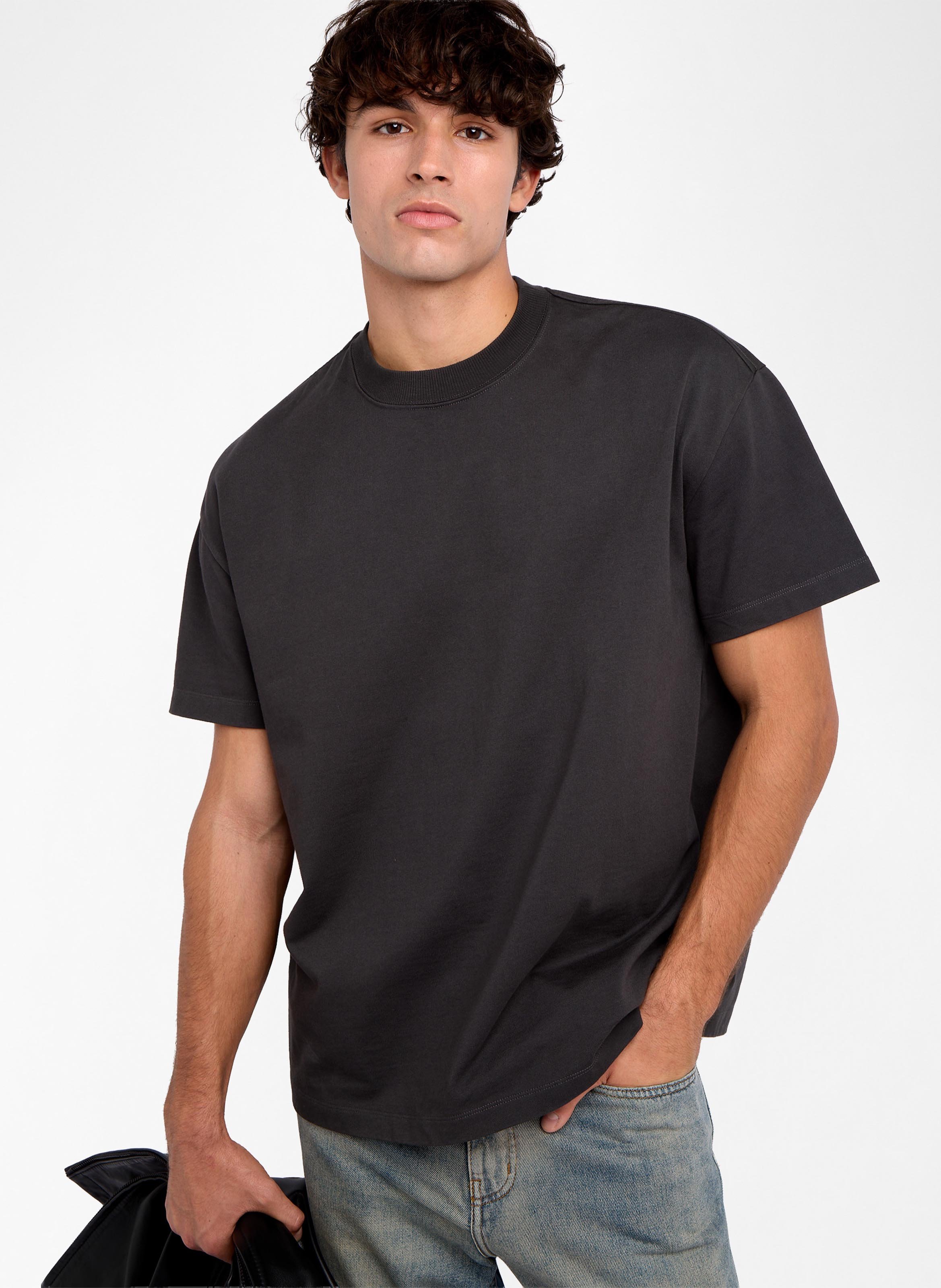 Straight-cut printed cotton T-shirt with round neck ZADIG&VOLTAIRE