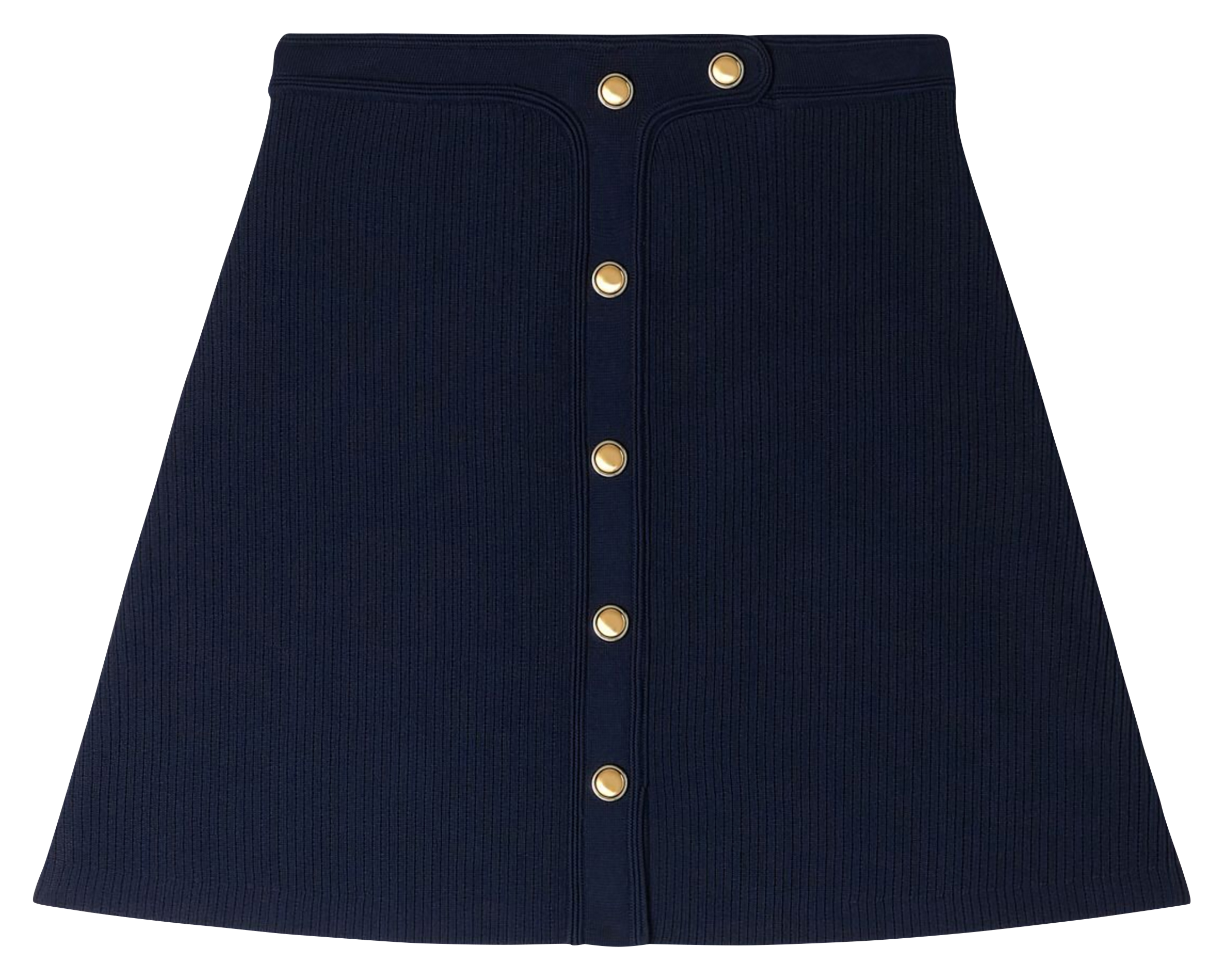 Jupe courté évasée SANDRO Bleu