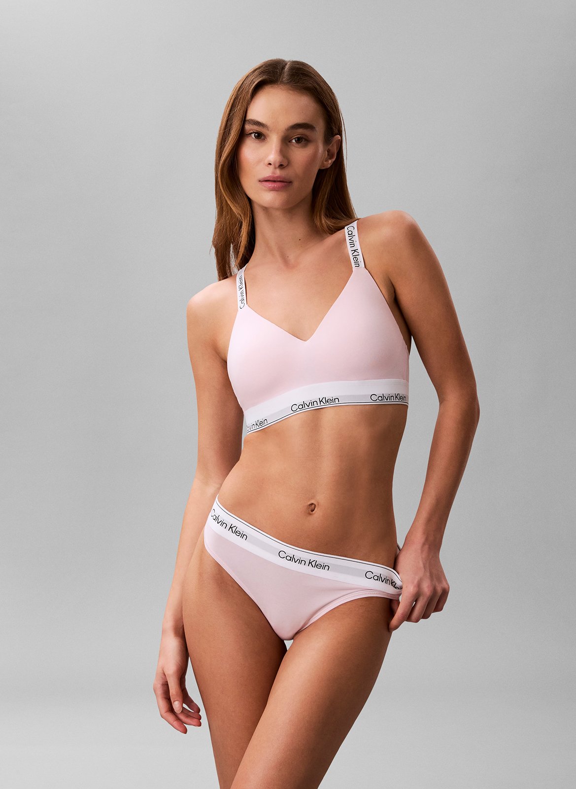 String uni en coton mélangé CALVIN KLEIN UNDERWEAR