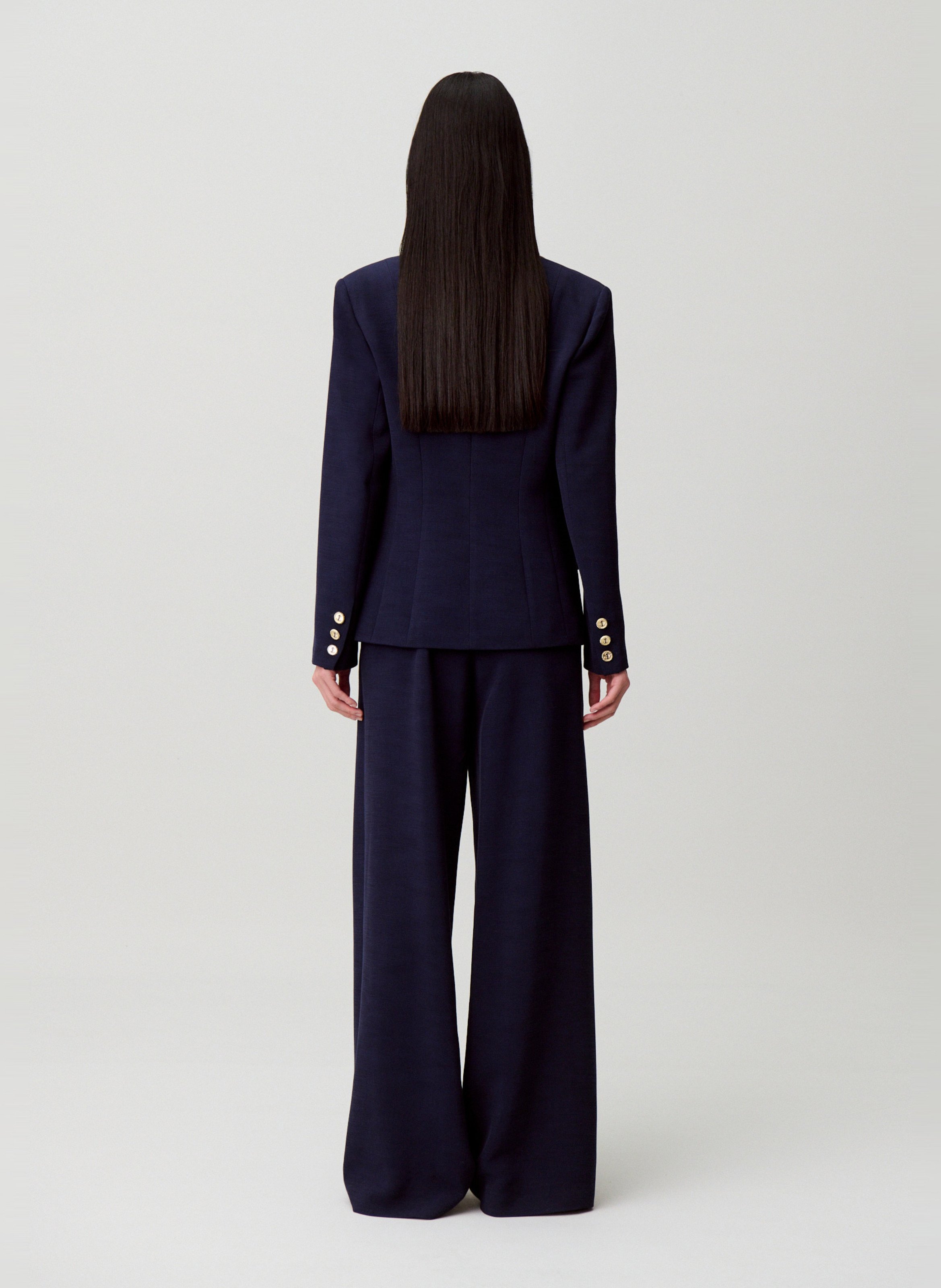 Jasje met V-hals CLAUDIE PIERLOT Blauw