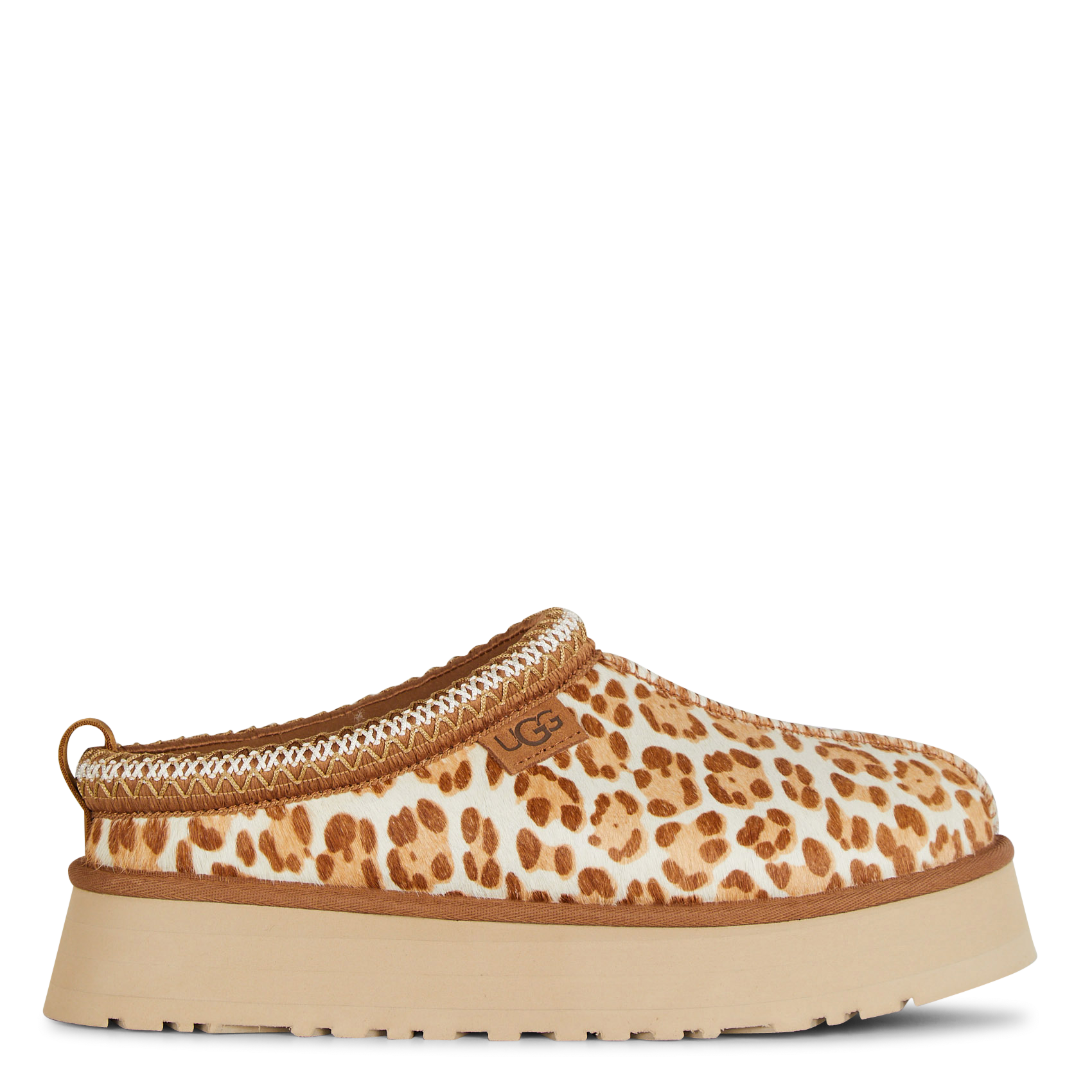 Sabot en cuir mélangé UGG Multicolore