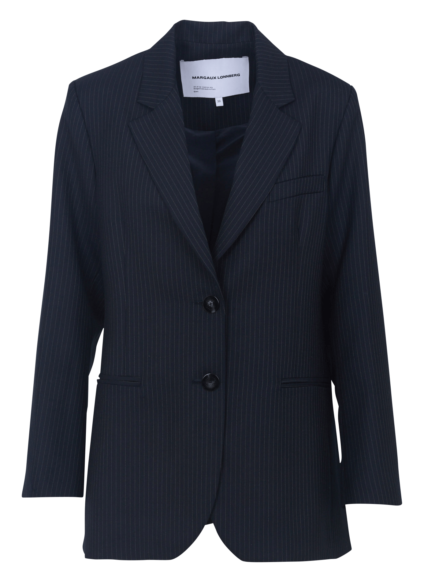 Gestreepte blazer MARGAUX LONNBERG Blauw