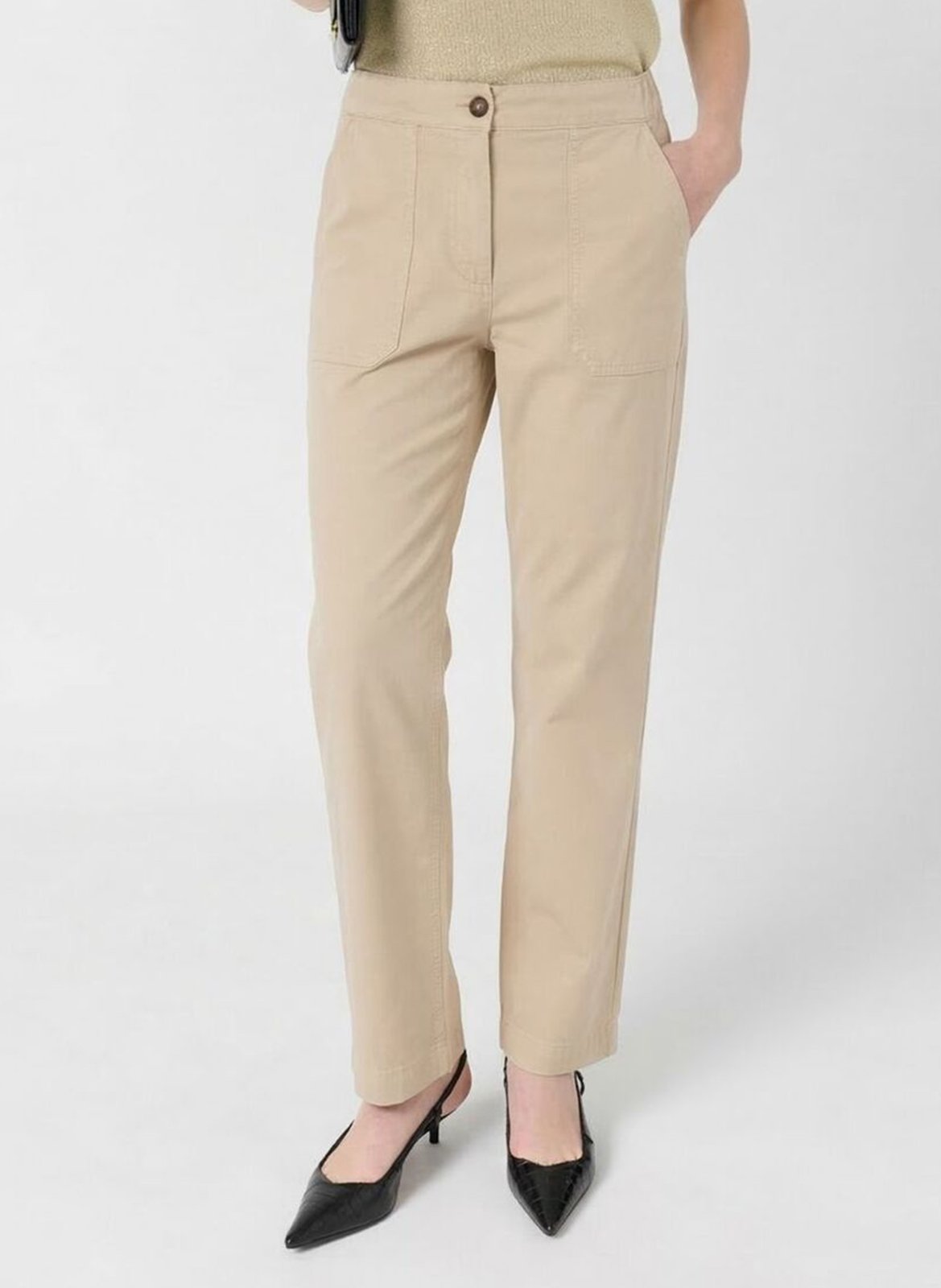 Carrot trousers GERARD DAREL Beige
