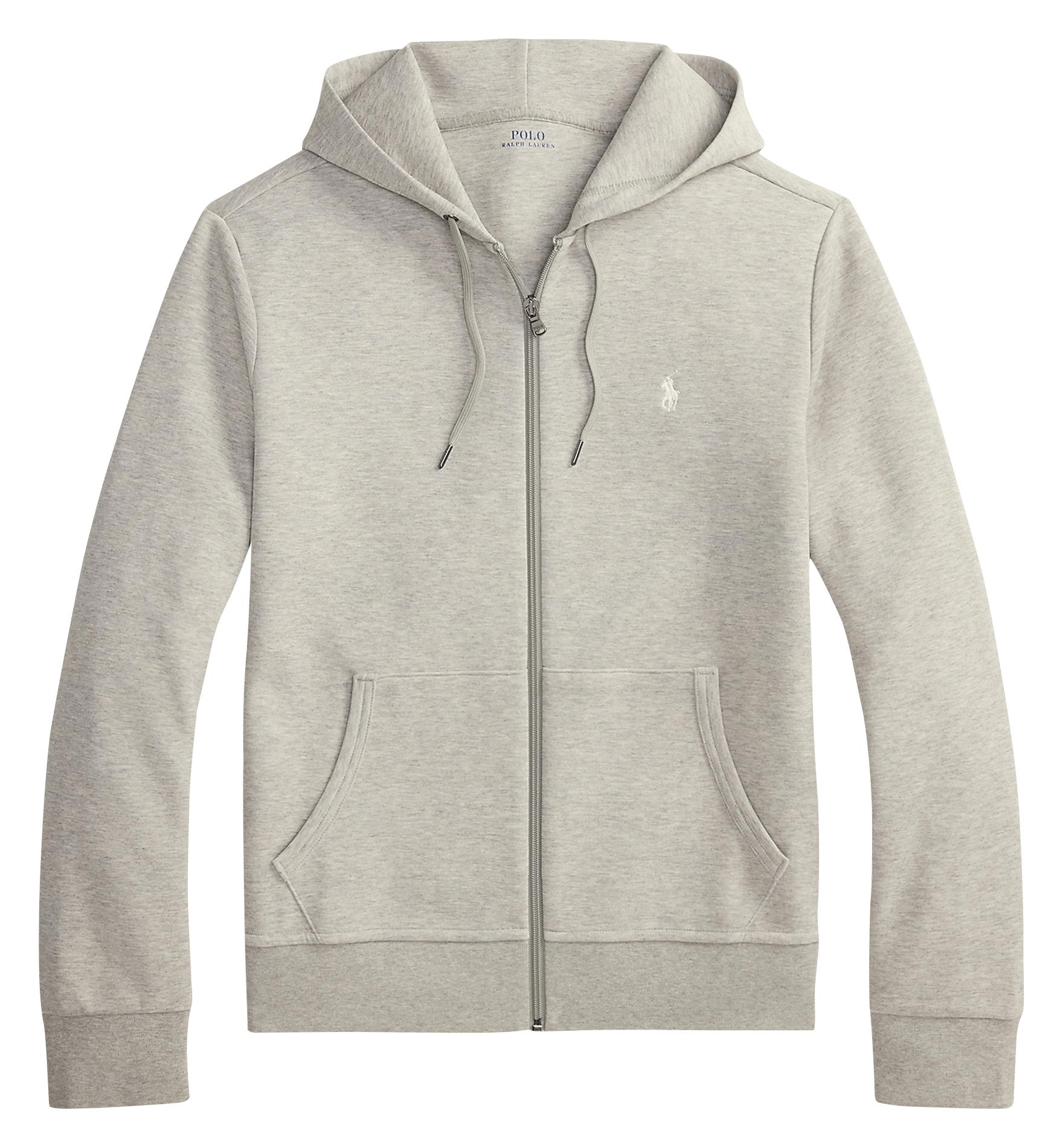 Sweat zippé à capuche en coton doux | Gris POLO RALPH LAUREN Homme