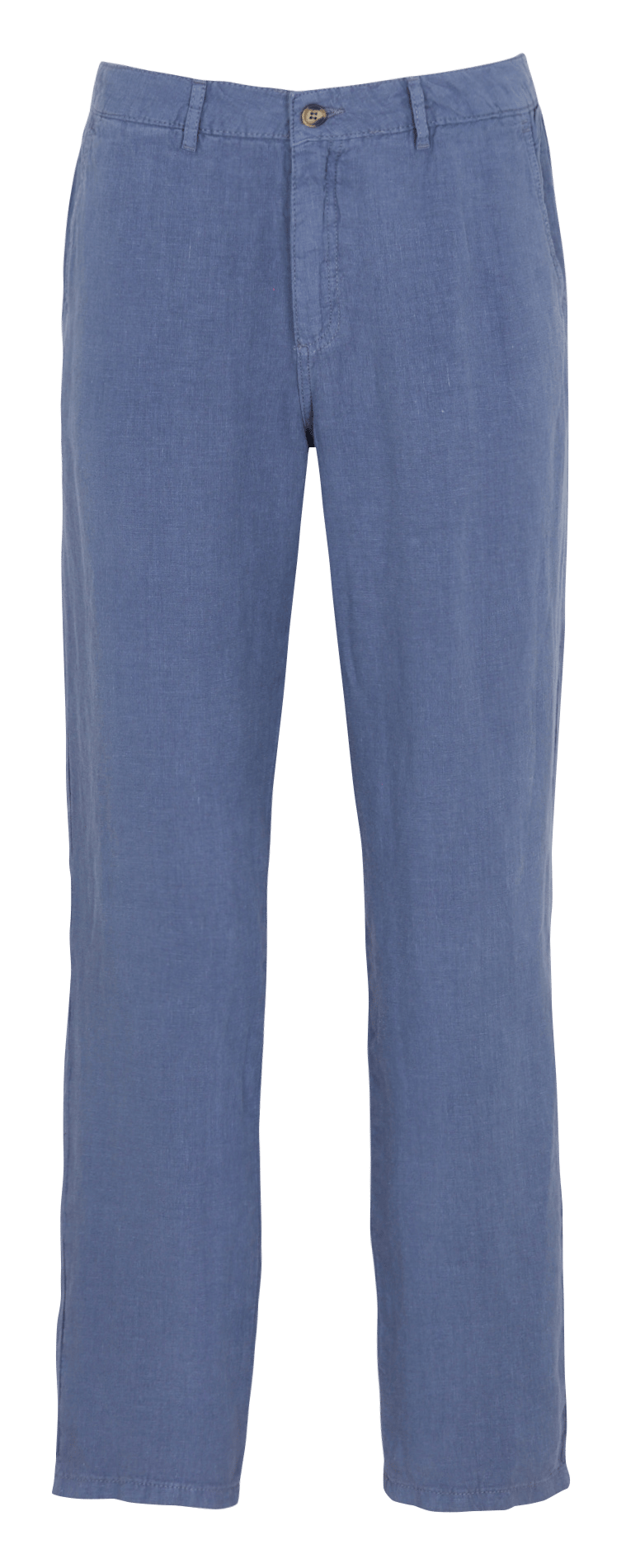 Pantalon droit en lin CHEVIGNON Bleu