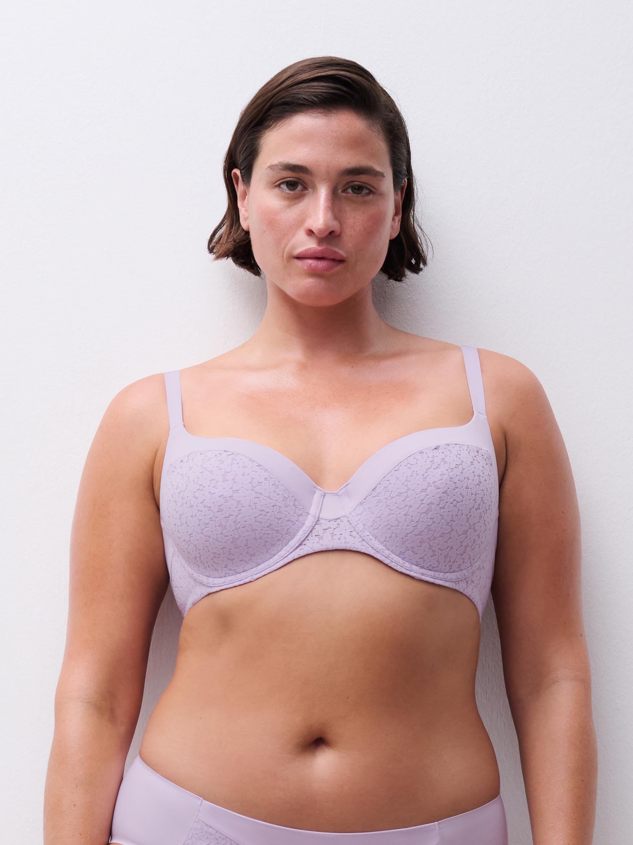 Full-cup bra CHANTELLE Purple