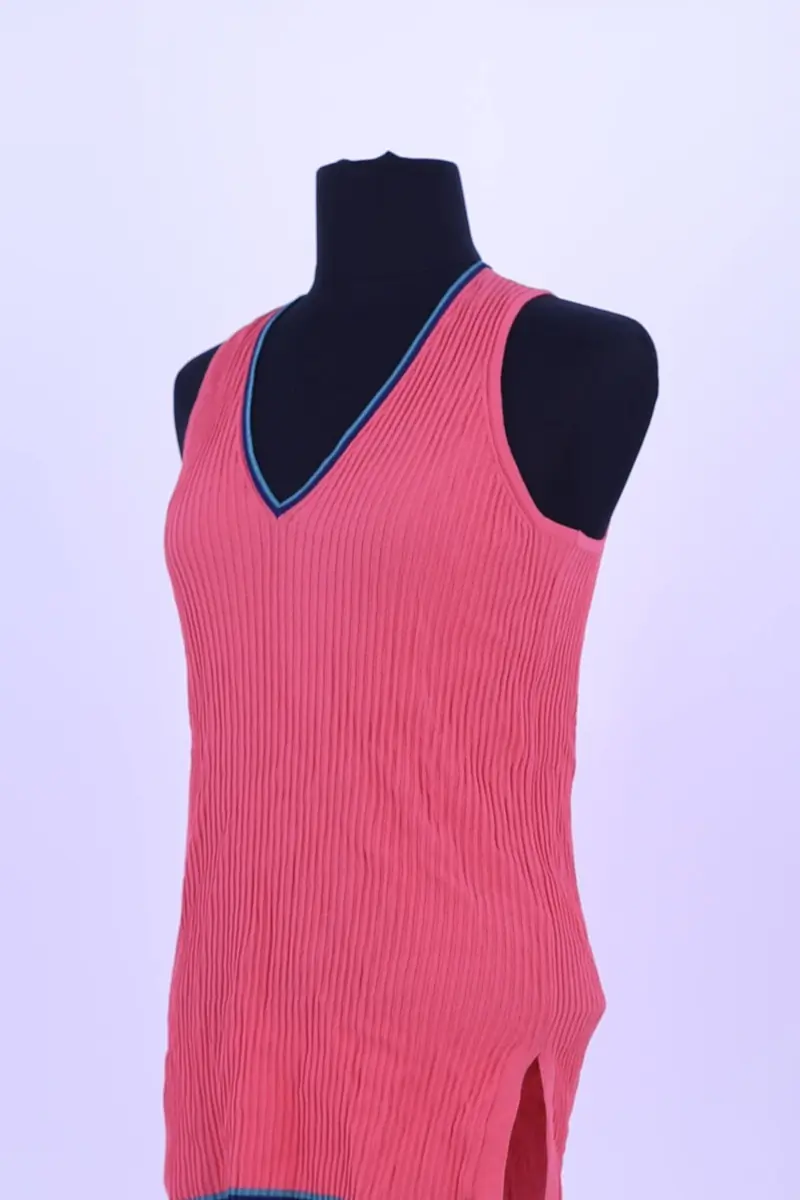 Azawood sleeveless top TARA JARMON - Seconde Main Pink