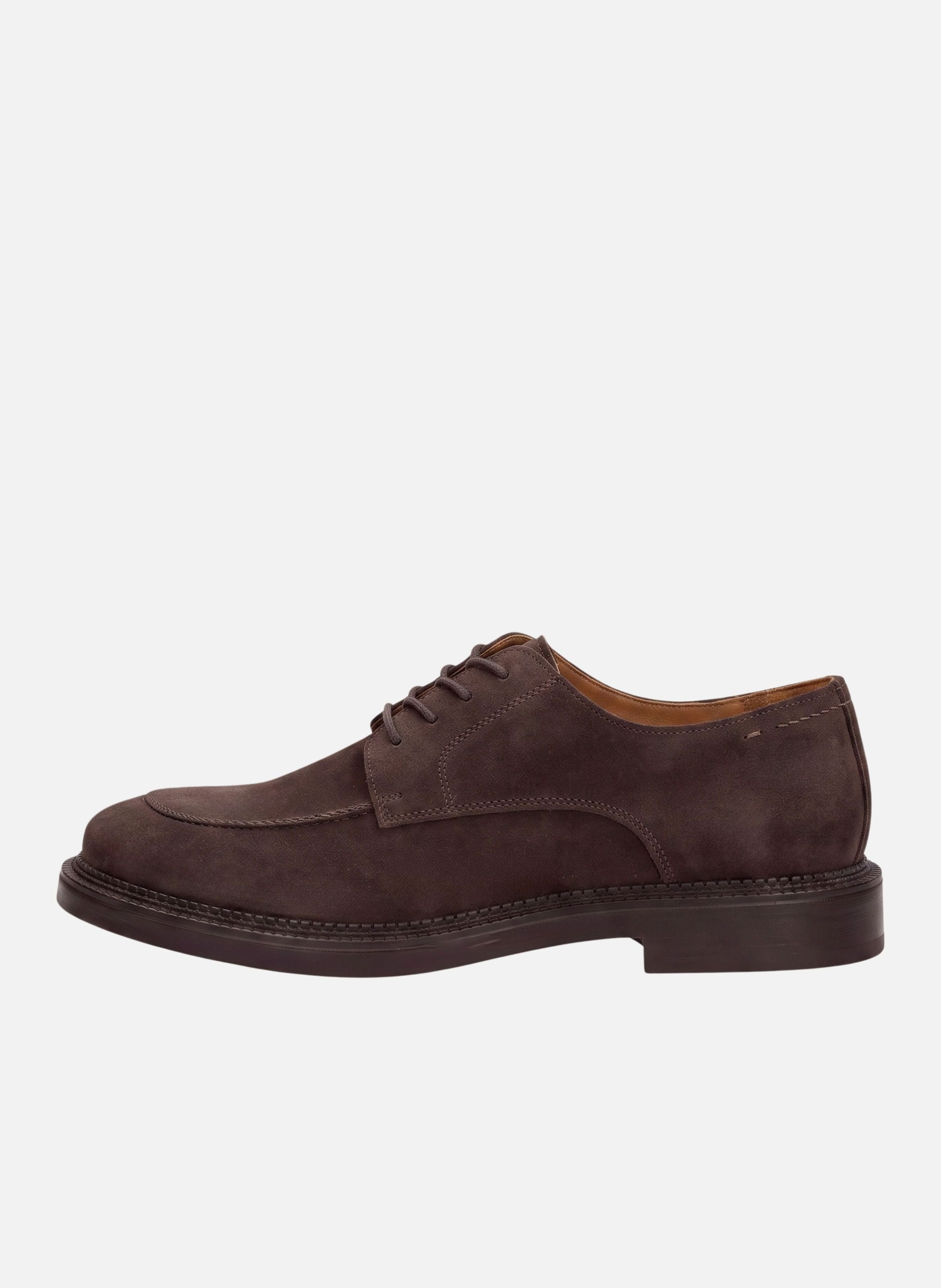 Derby gomme pablo cuir daim JULES & JENN Marron