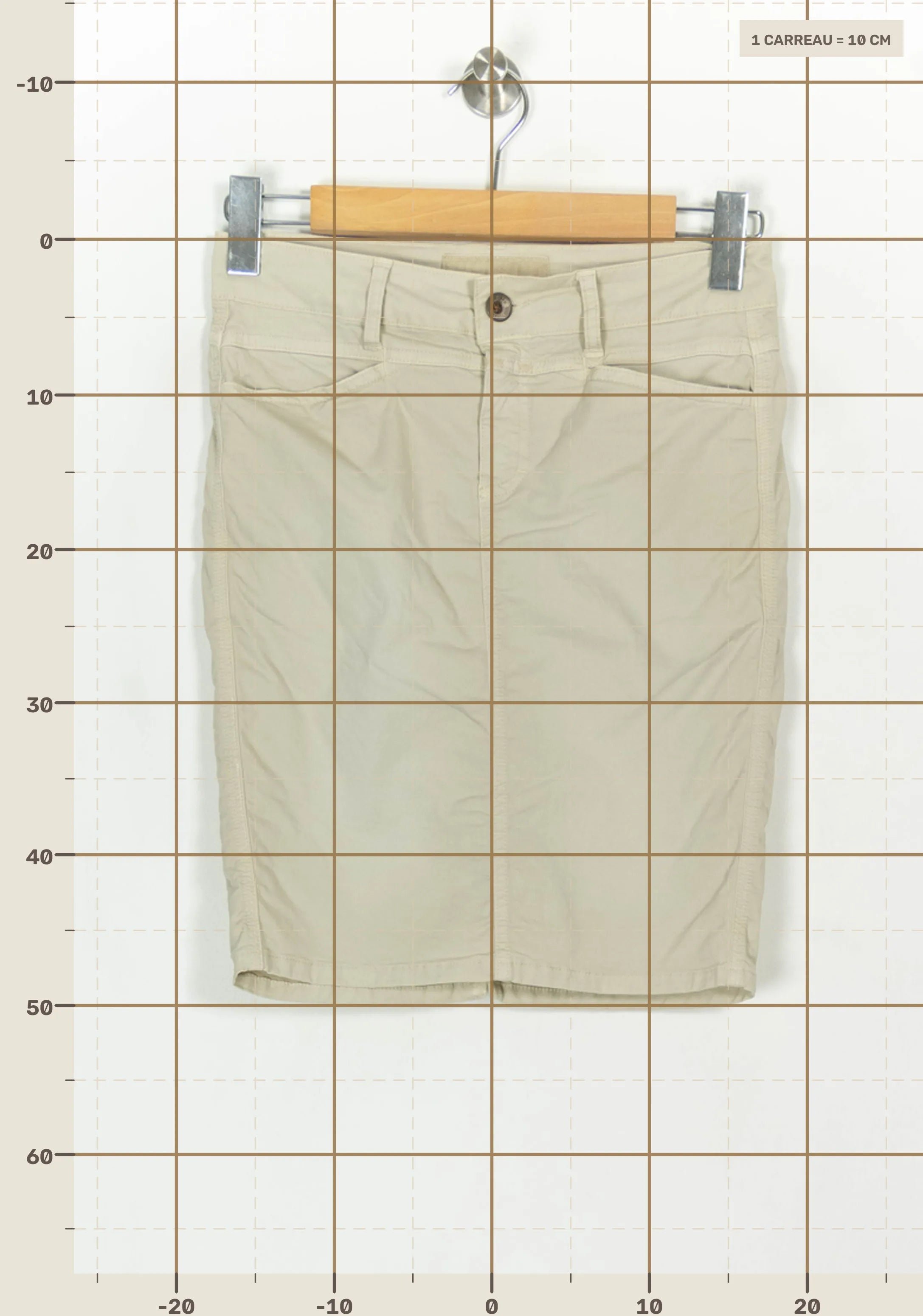 Short & midi skirt CLOSED - Seconde Main Beige