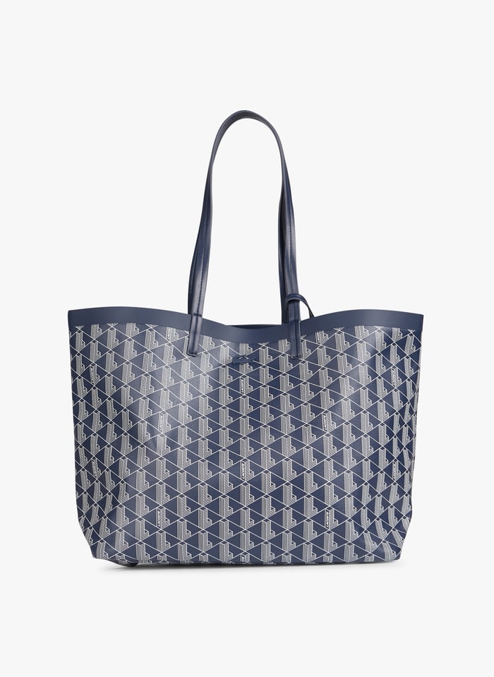 Lacoste tote bag blue hot sale