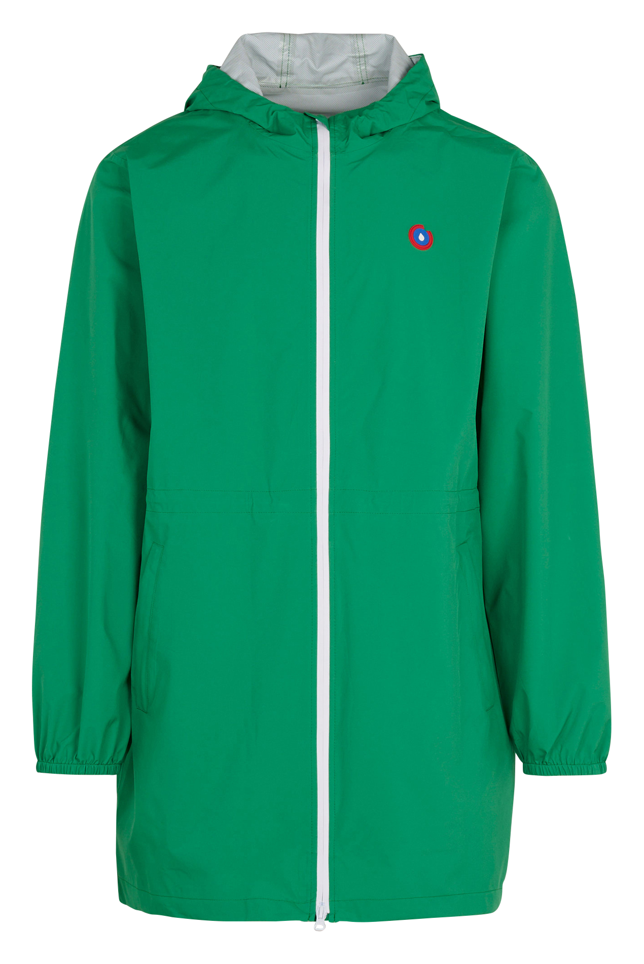 Imperméable long à capuche convertible AMELOT Cactus