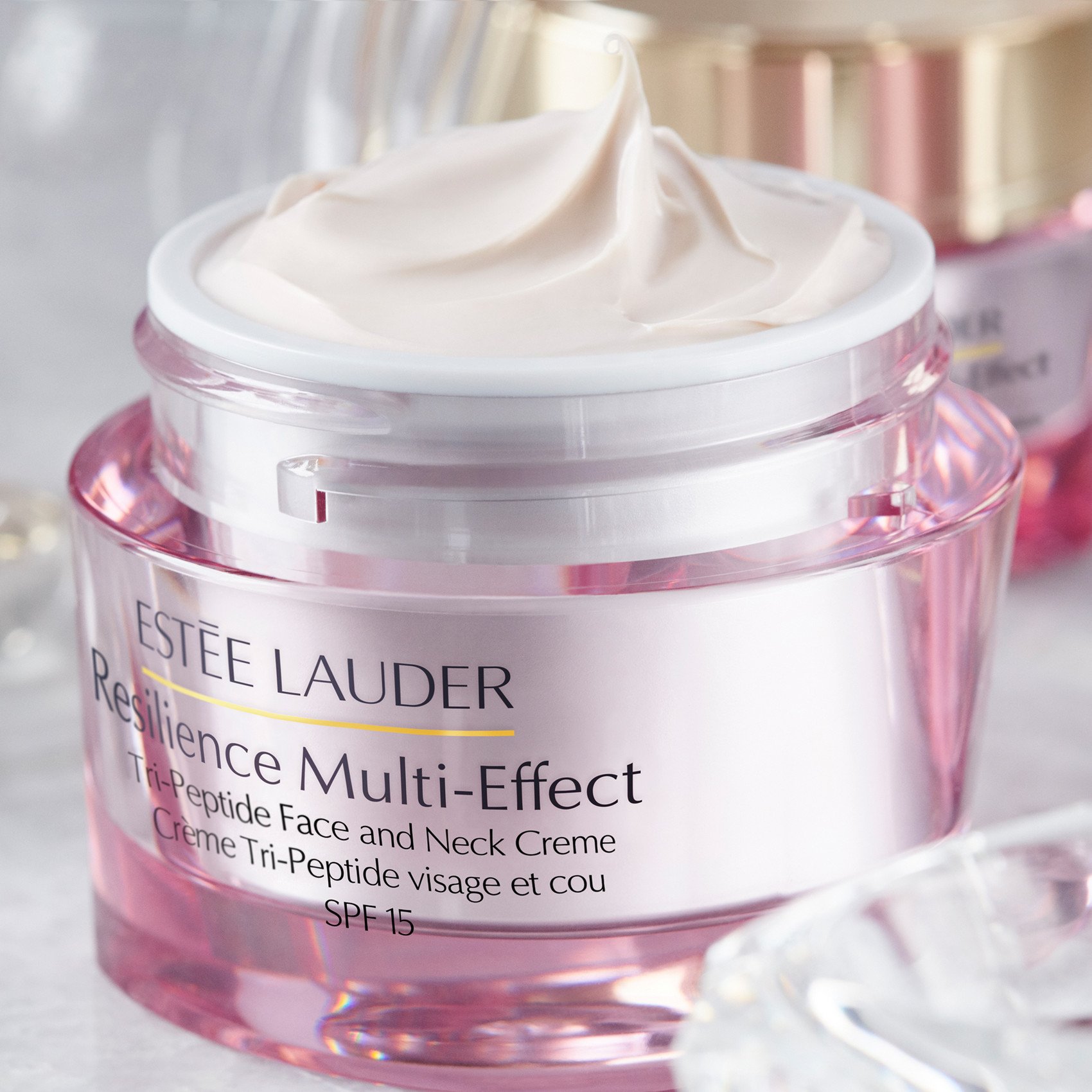 Resilience Lift Tripeptide Face and Neck Cream - normal and combination skins. ESTEE LAUDER No color