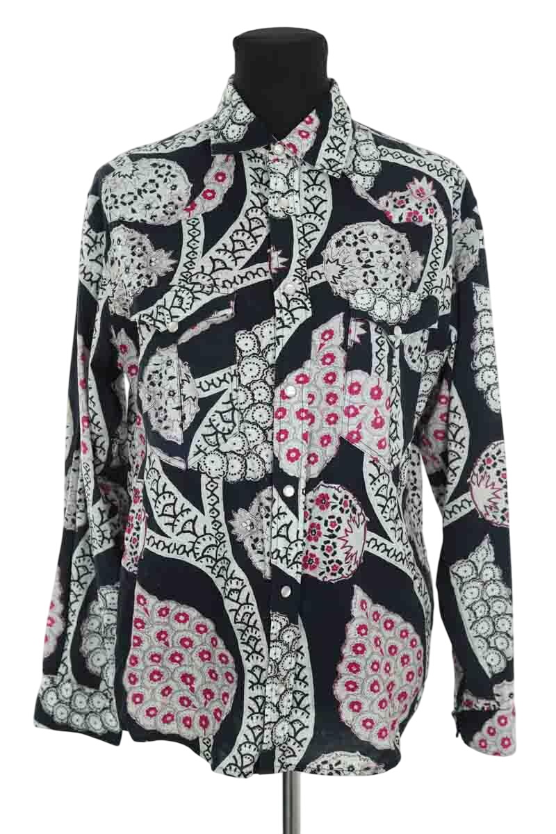 Cotton shirt ISABEL MARANT - Seconde Main Black