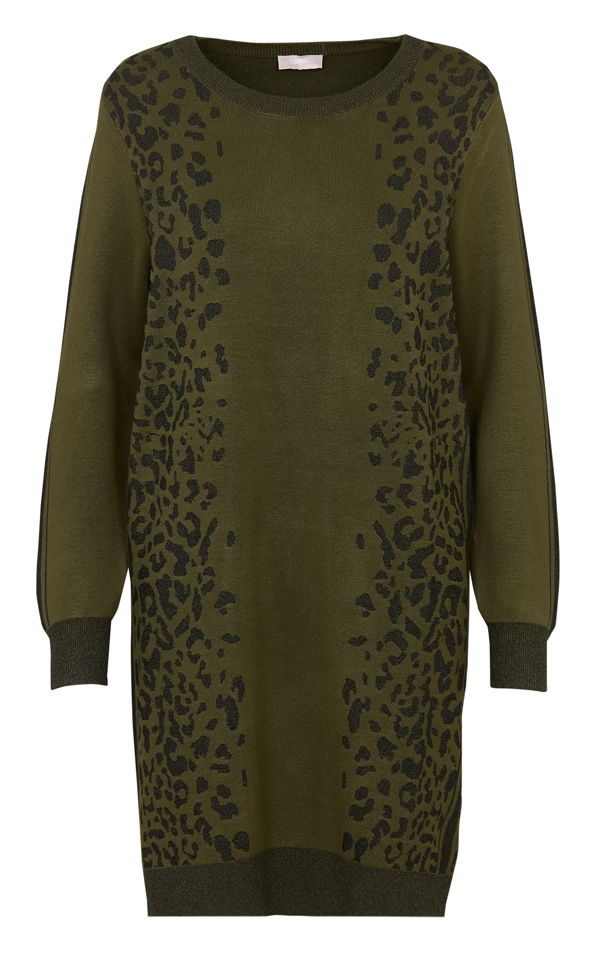 Robe courte col rond  LIU JO Vert