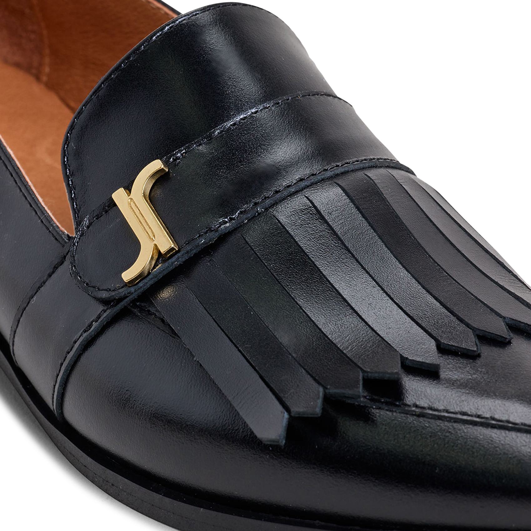 Mocassins en cuir JONAK Noir