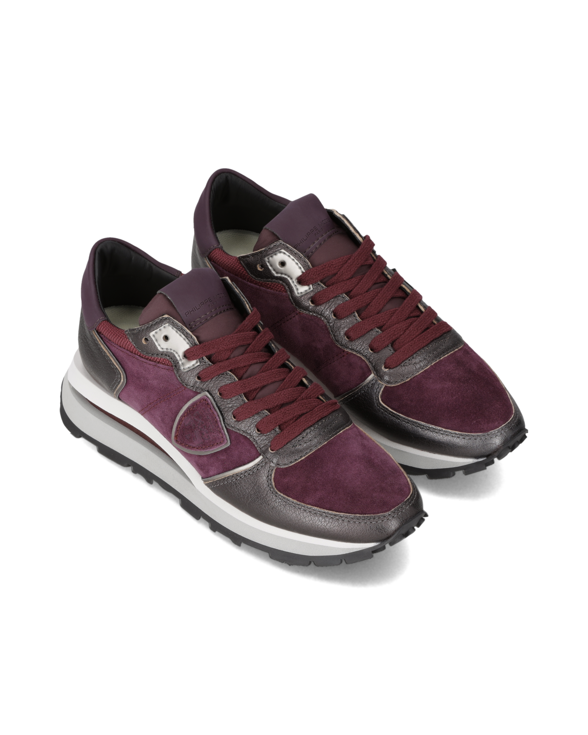 High-top running sneakers PHILIPPE MODEL Red