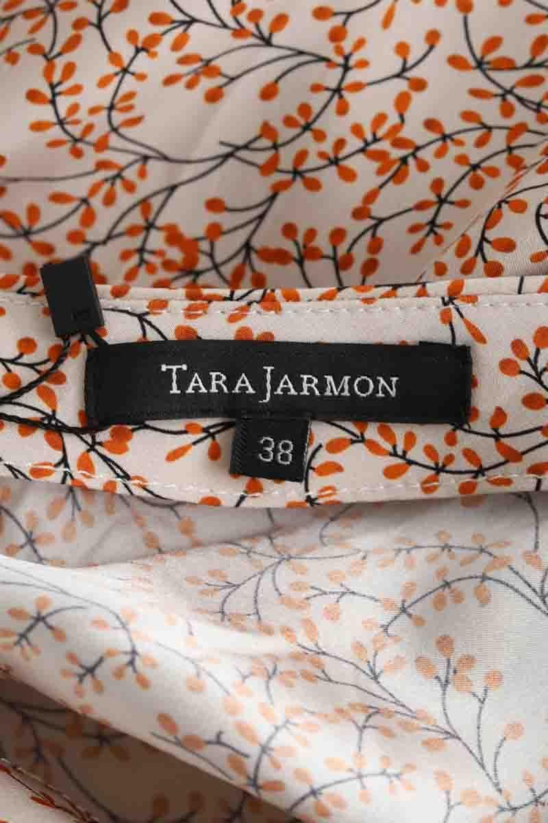 Silk blouse TARA JARMON - Seconde Main Orange