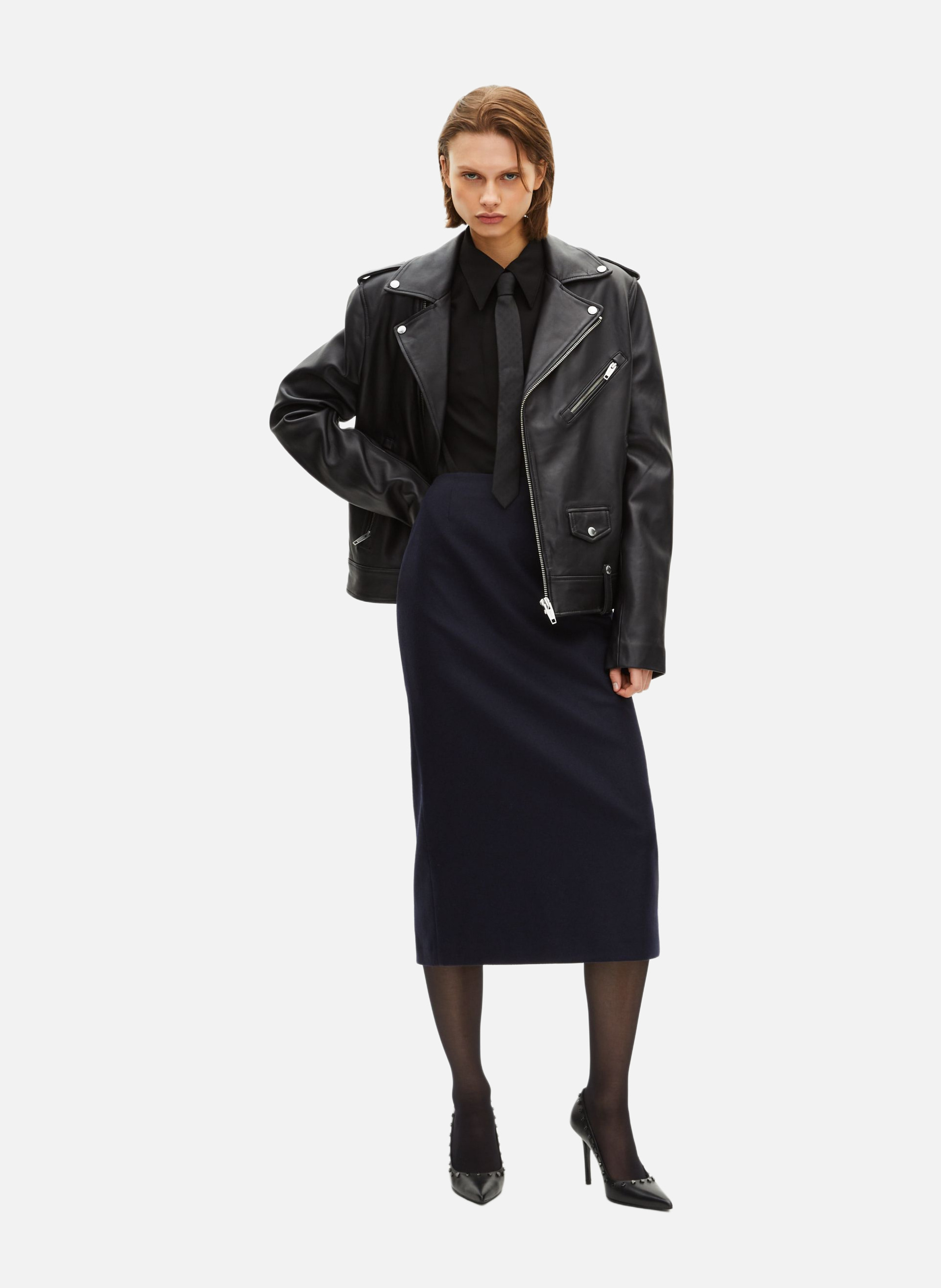 Pencil skirt THE KOOPLES Blue
