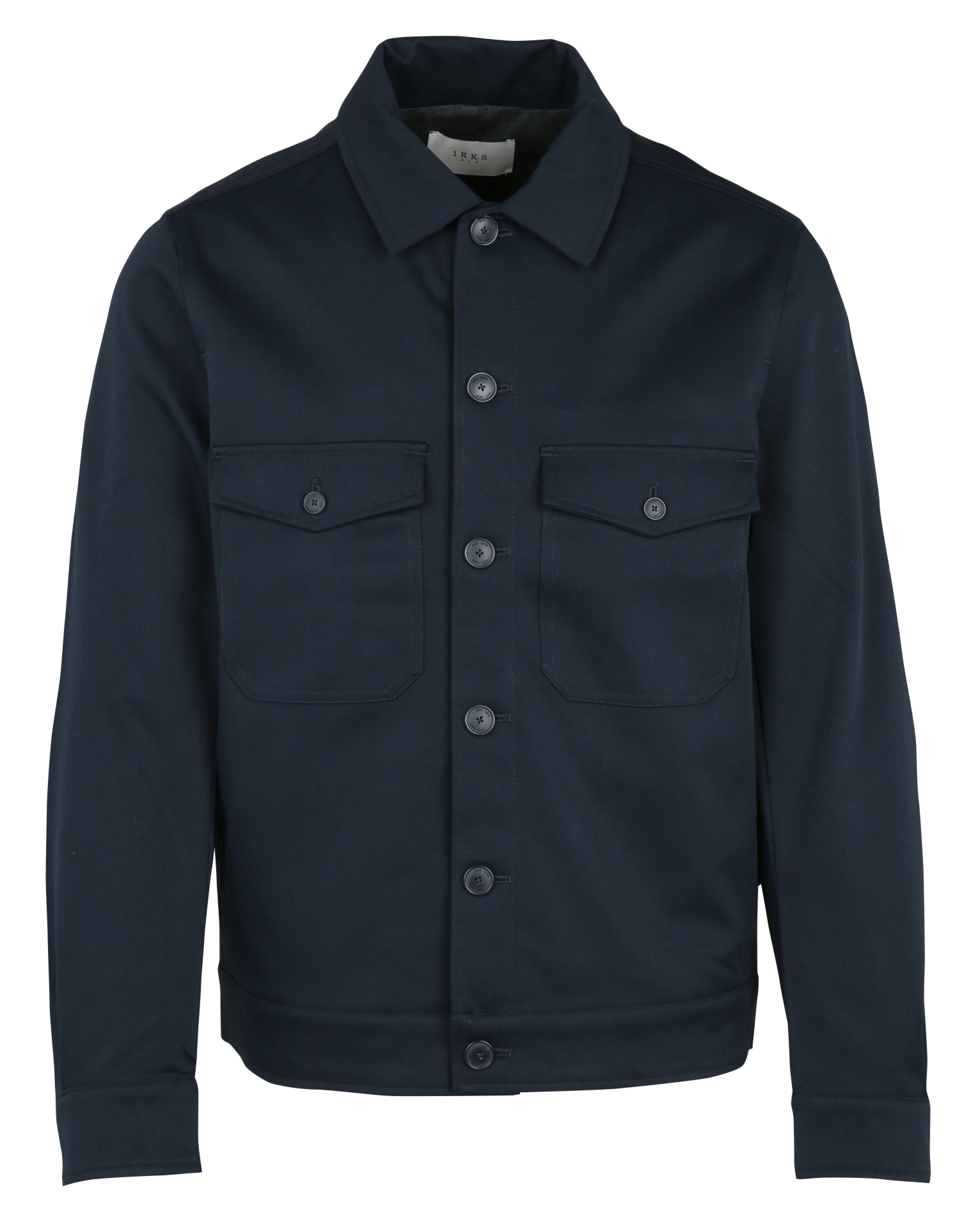 Gerade geschnittener Blouson mit klassischem Kragen IKKS Blau