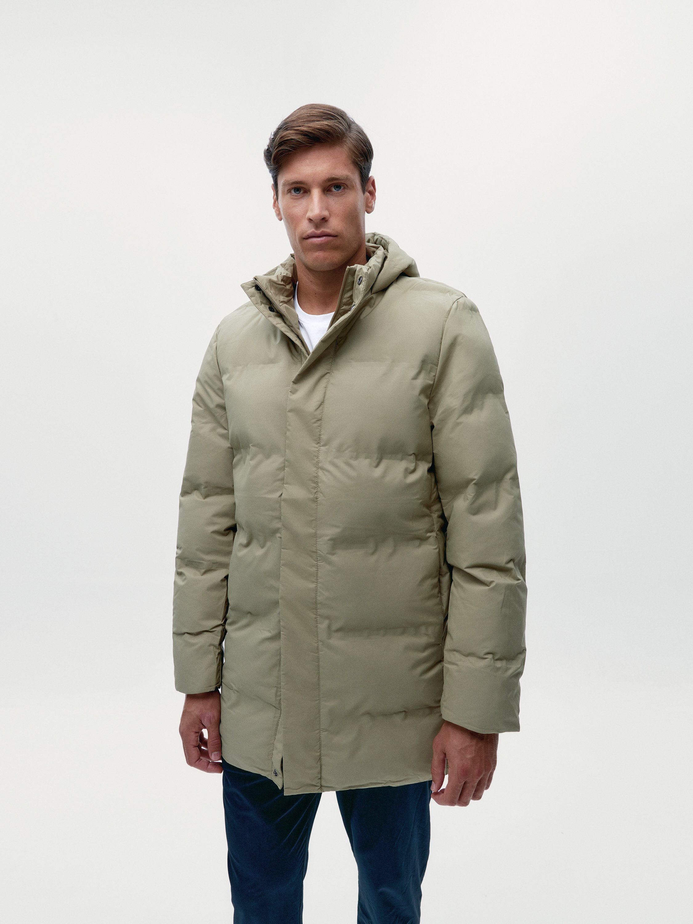 Zip-up performance athleisure sports jacket BORN LIVING YOGA Brown