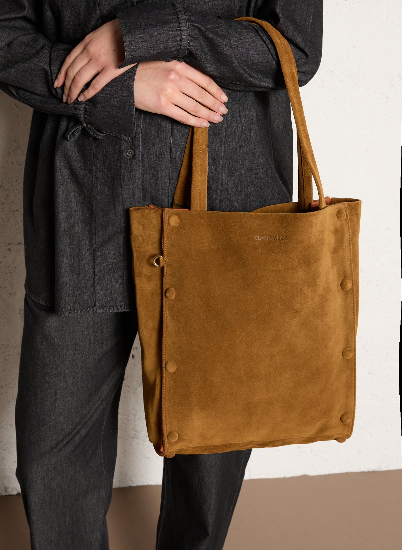 Billy L leather bag  CLARIS VIROT Brown