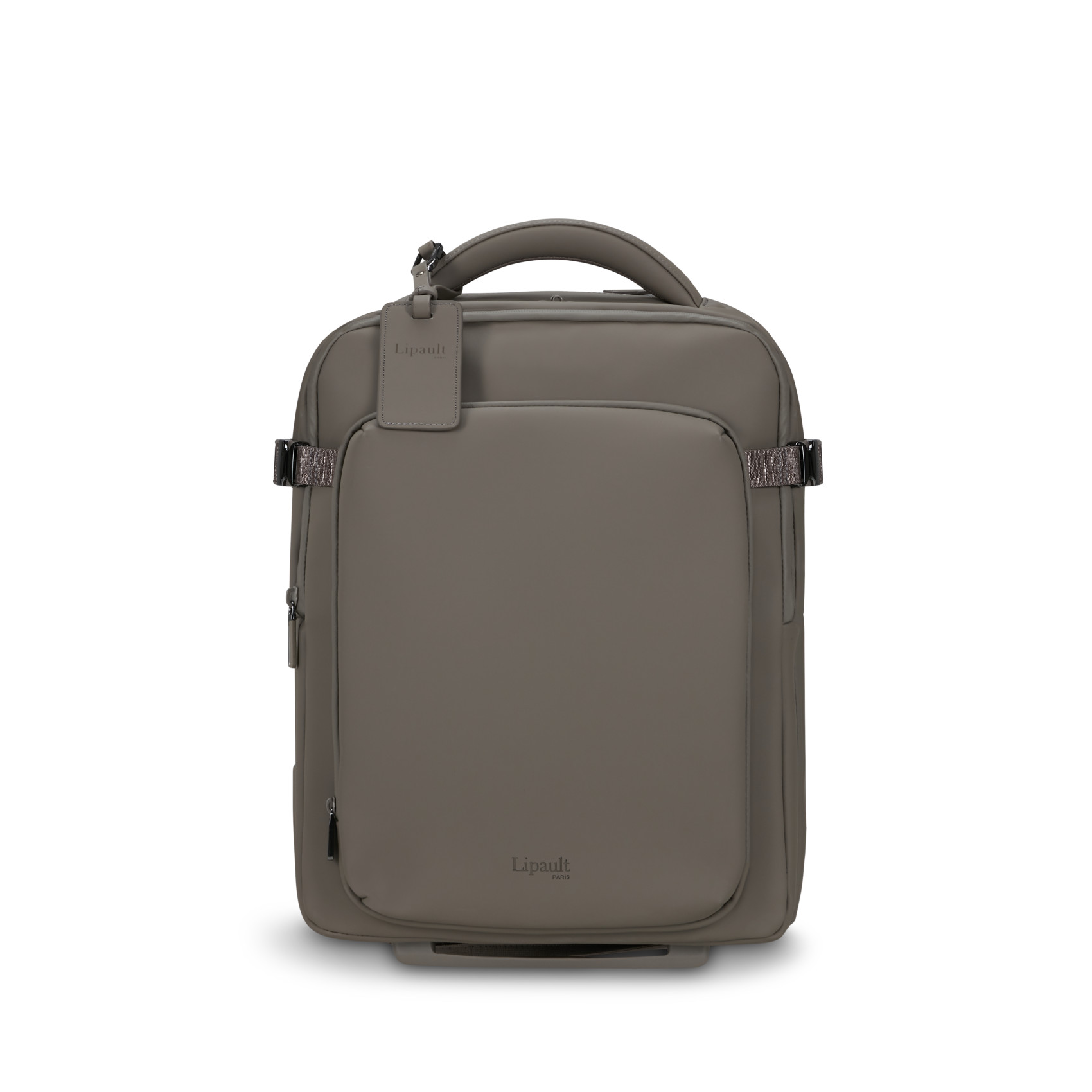 Lost in Berlin wheeled backpack LIPAULT Grey