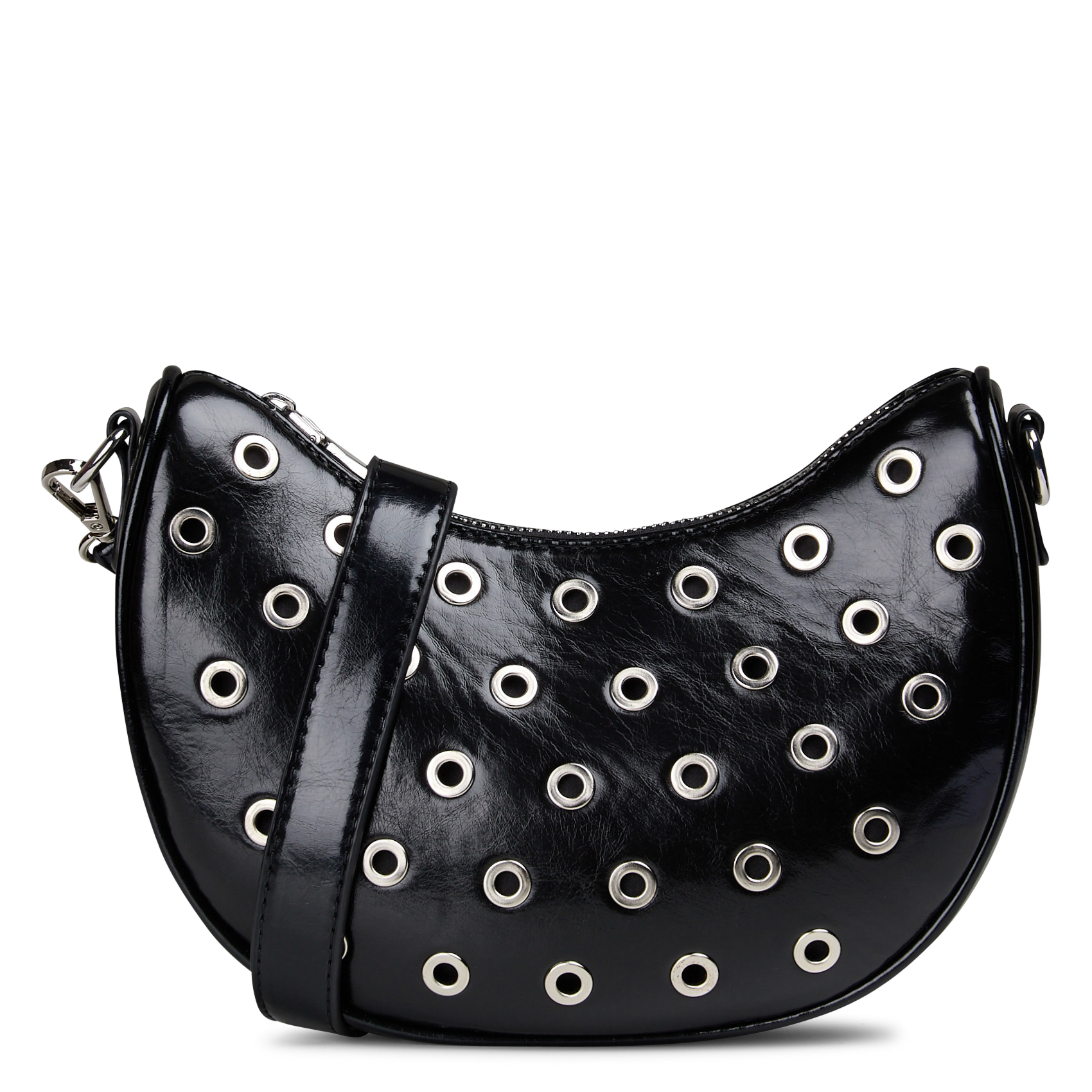 Bolso con ojales AU PRINTEMPS PARIS Negro