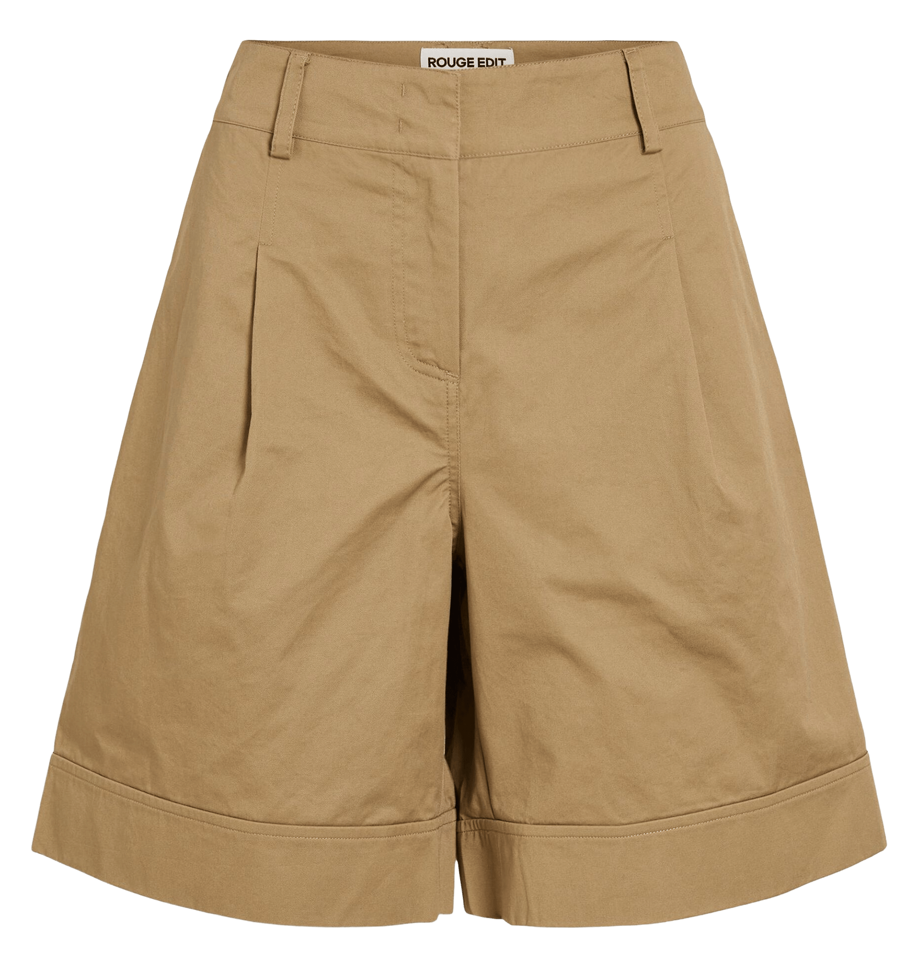 Baumwollshorts ROUGE EDIT Braun