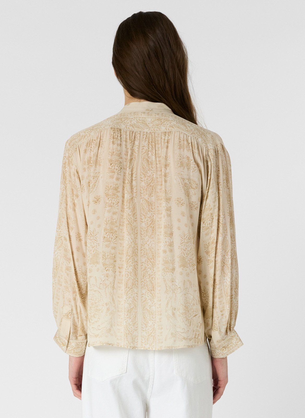 Printed straight shirt GERARD DAREL Red