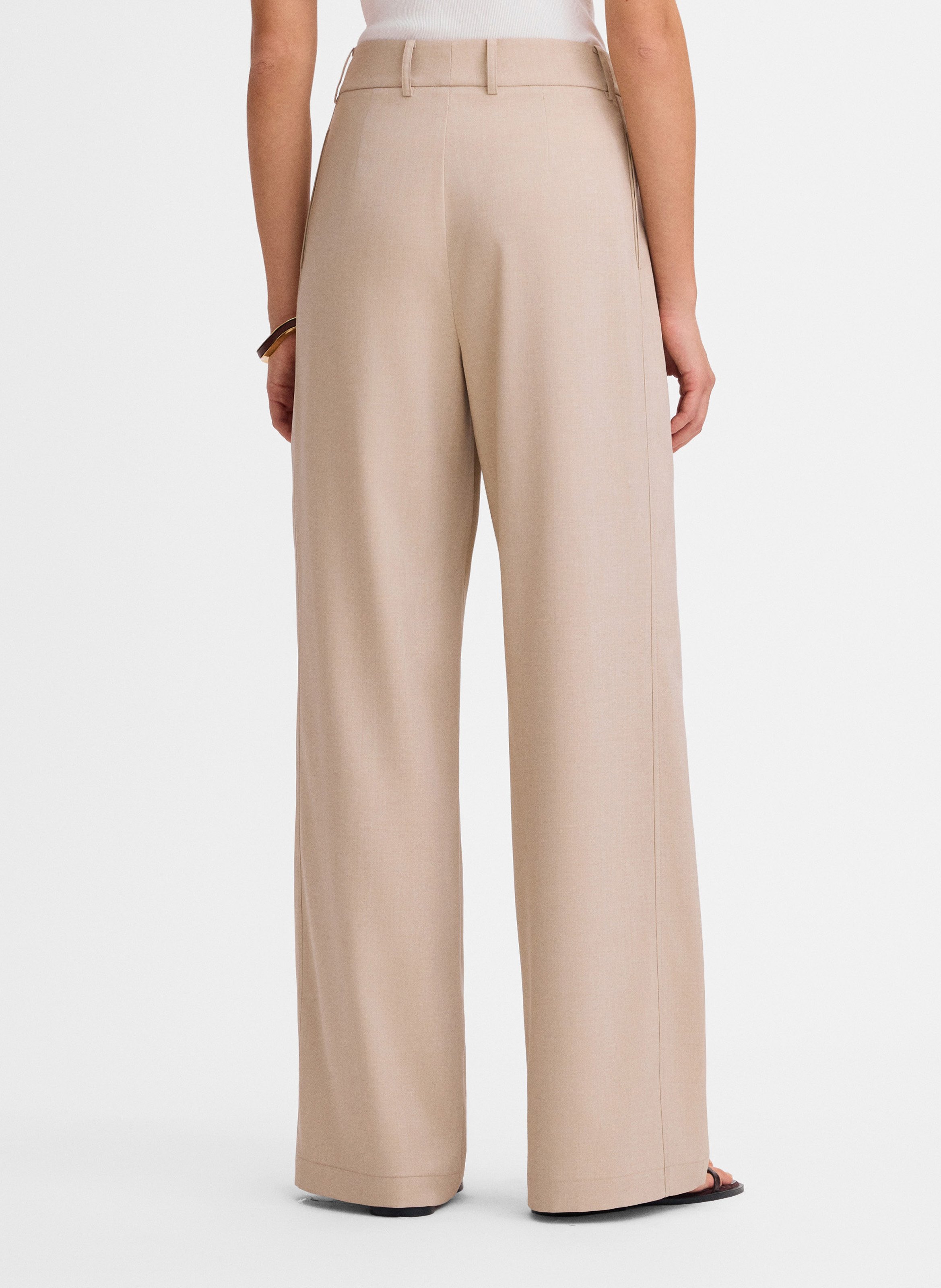 Weite Hose SIMORRA Beige