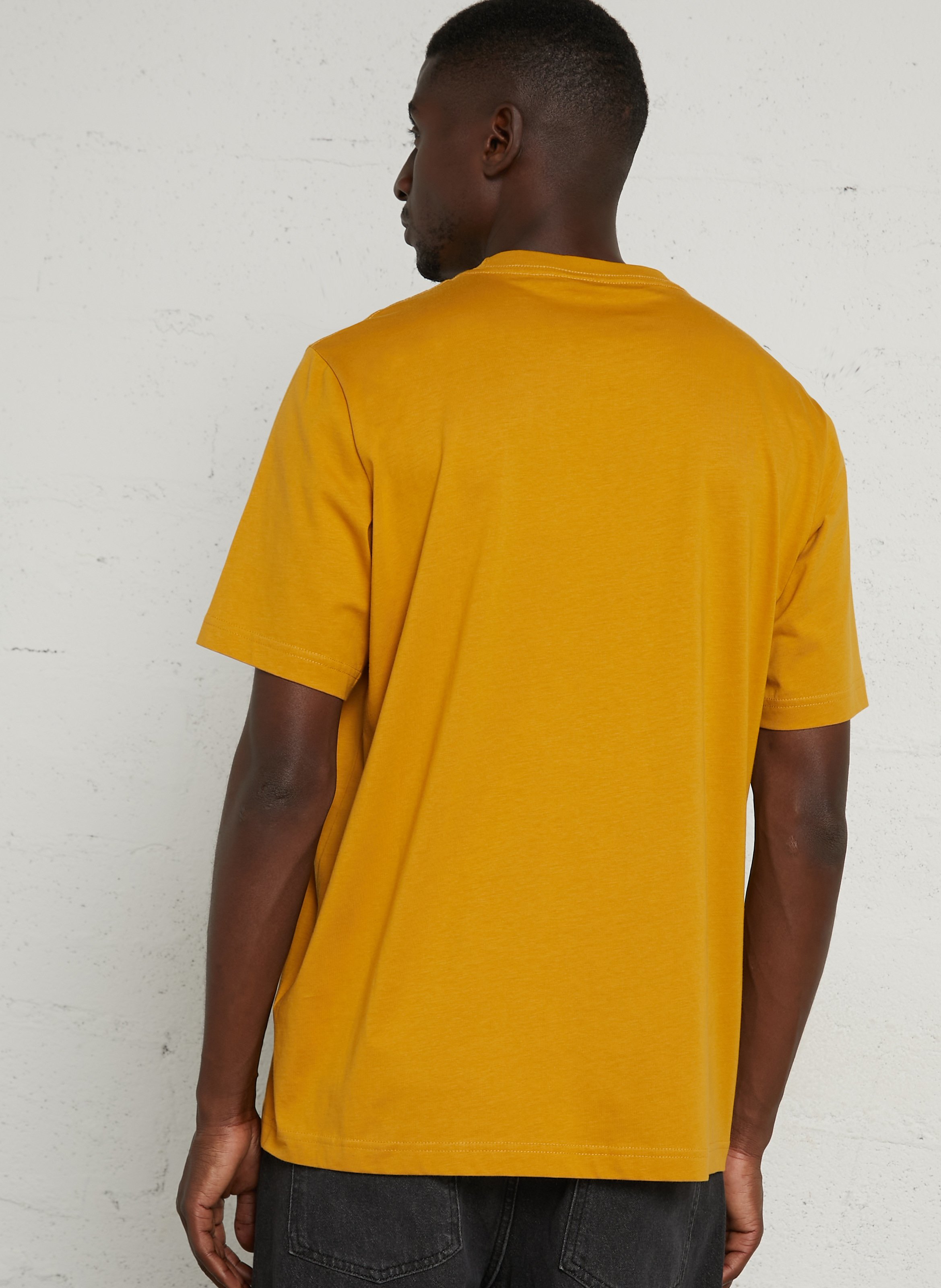 Tee-shirt col rond en coton bio PAUL SMITH Orange