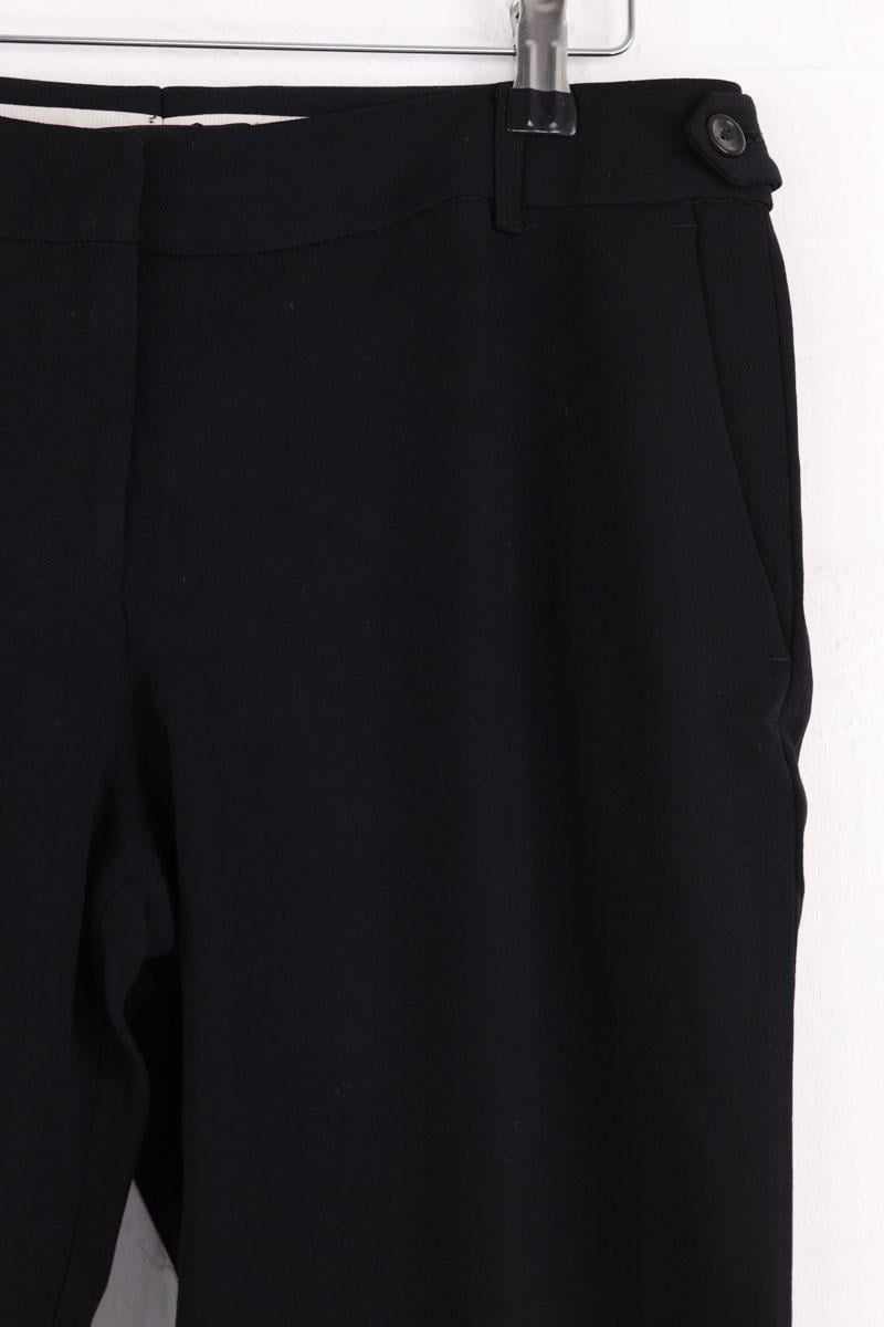 Slim trousers TARA JARMON - Seconde Main Black