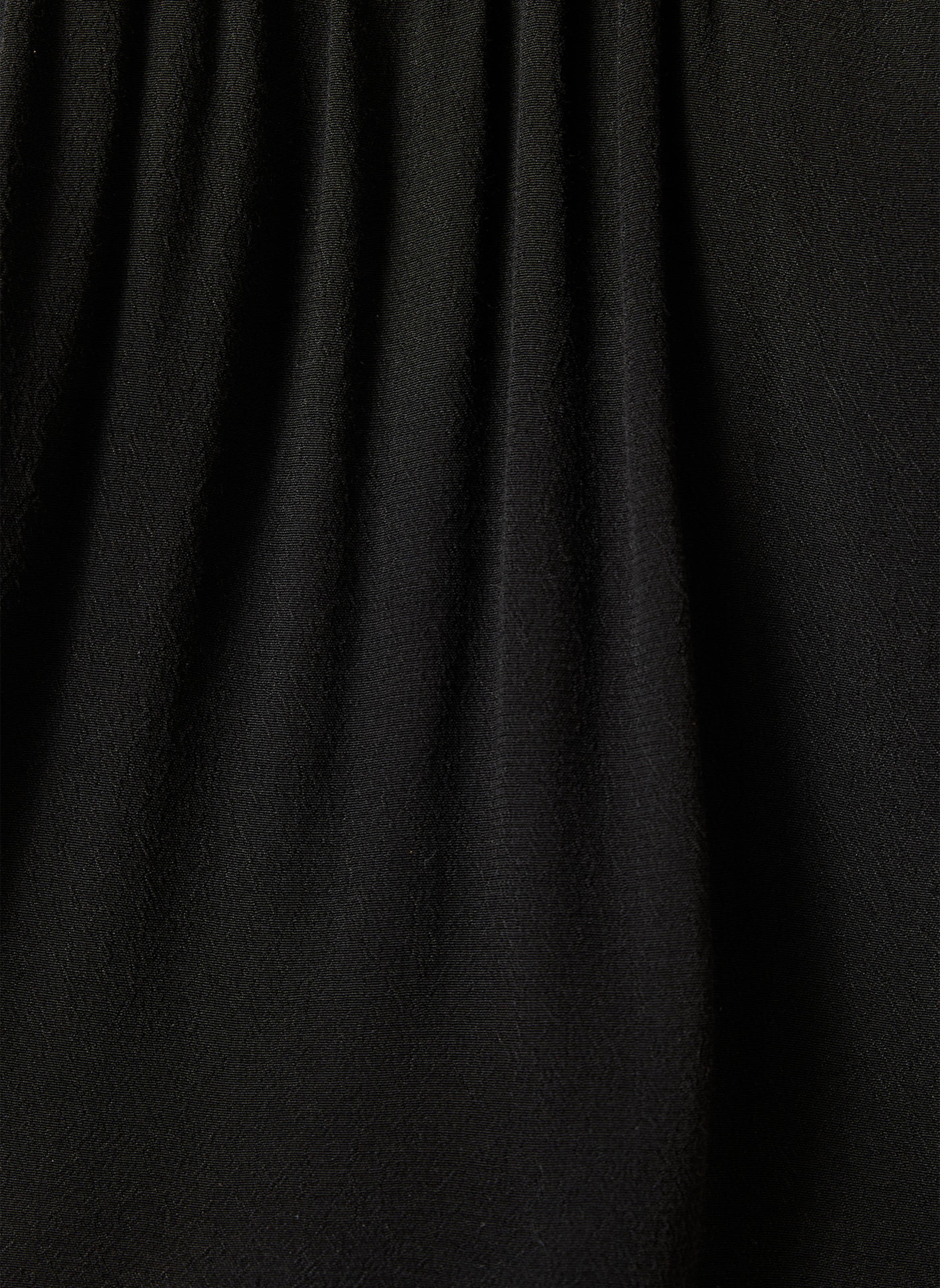 Lange mouwen kanten blouse LA FEE MARABOUTEE Zwart