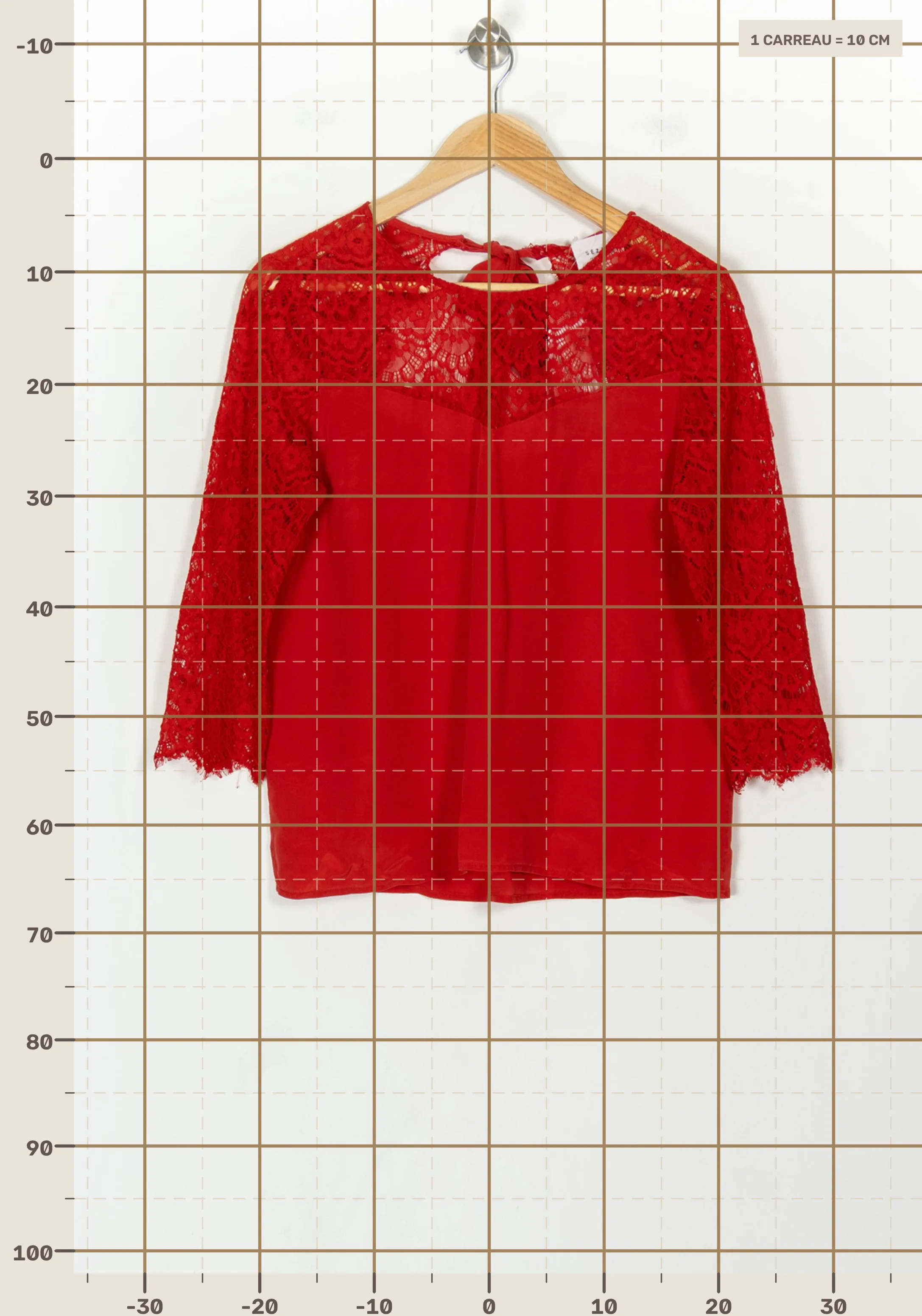 Blouse SEZANE - Seconde main Red