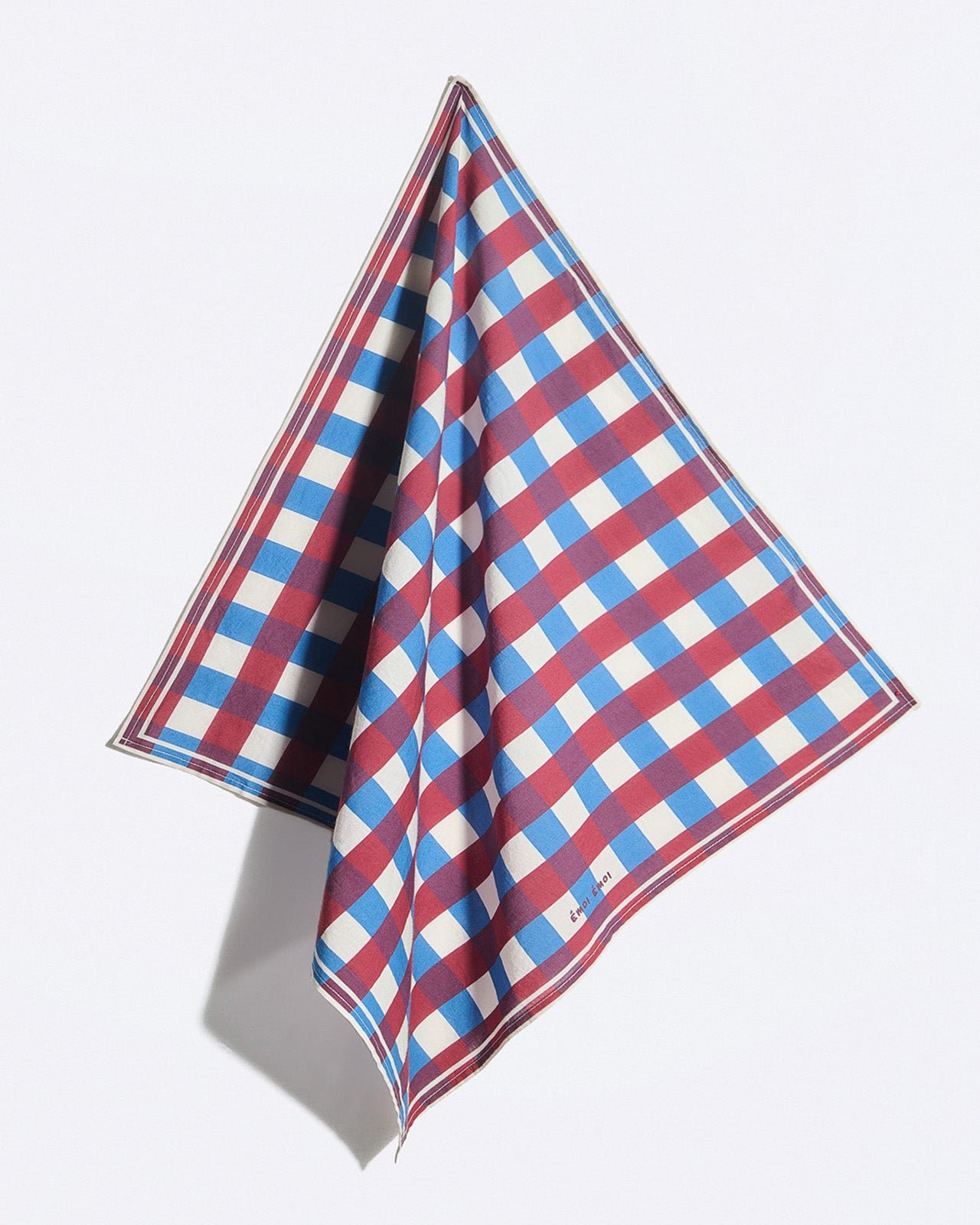 Gingham Garden Bandana EMOI EMOI Multicolored