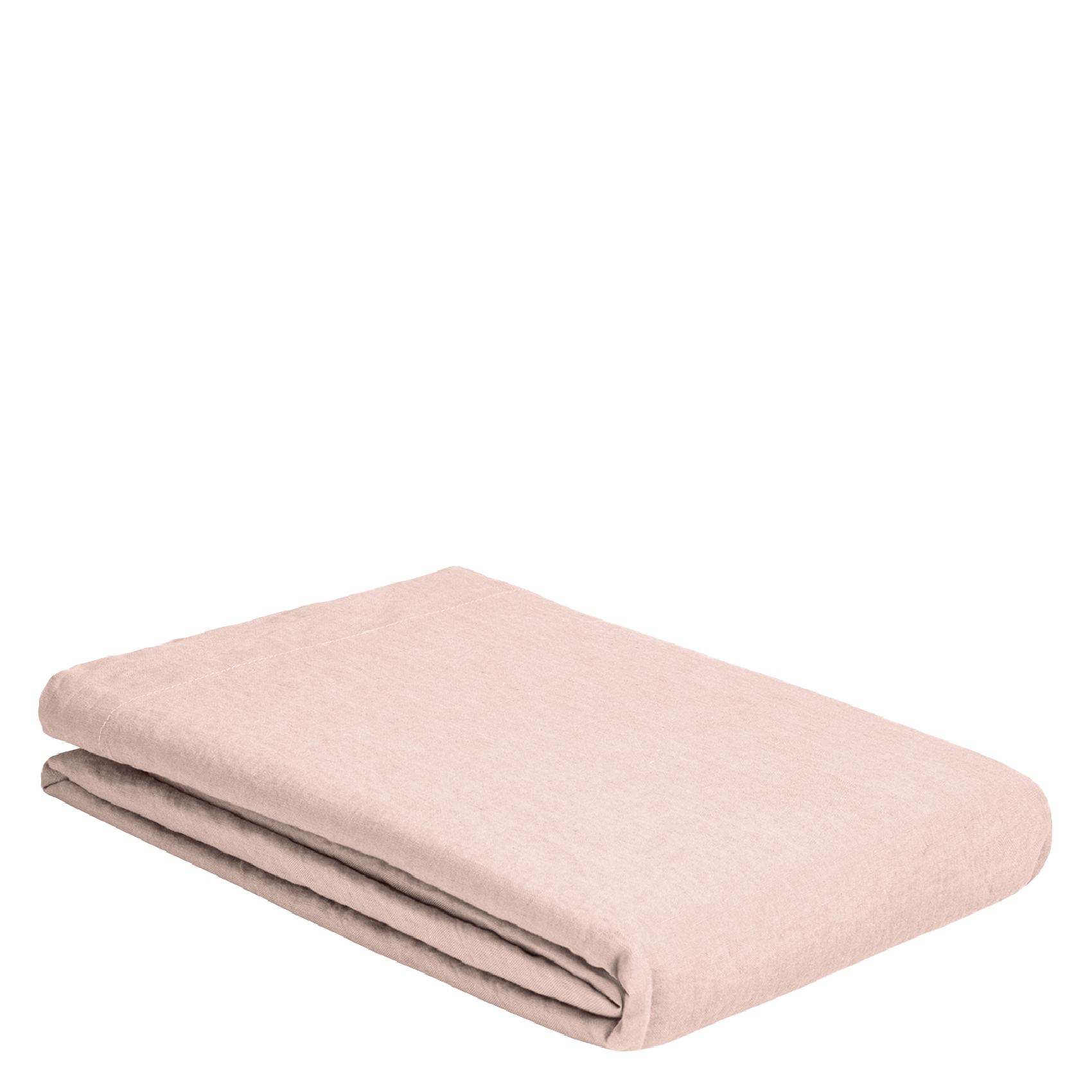 Bettlaken aus gewaschenem Leinen AU PRINTEMPS PARIS MAISON Rosa