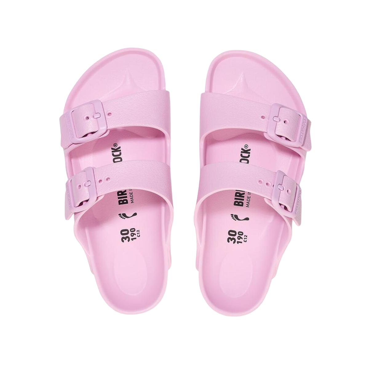 Faux leather sandals BIRKENSTOCK Pink